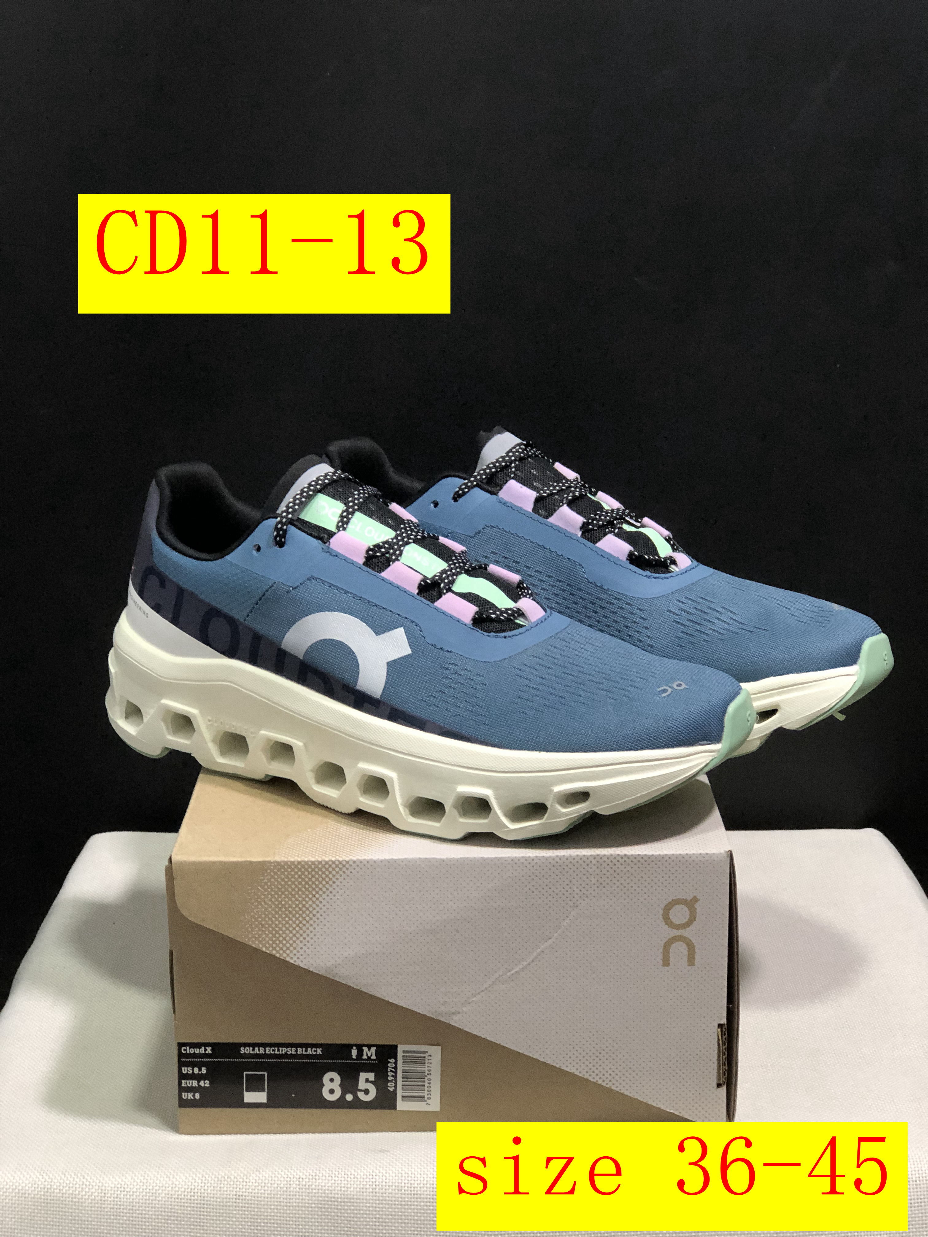 51$ dh On Cloudmonster size 36-45 CD11 gallery