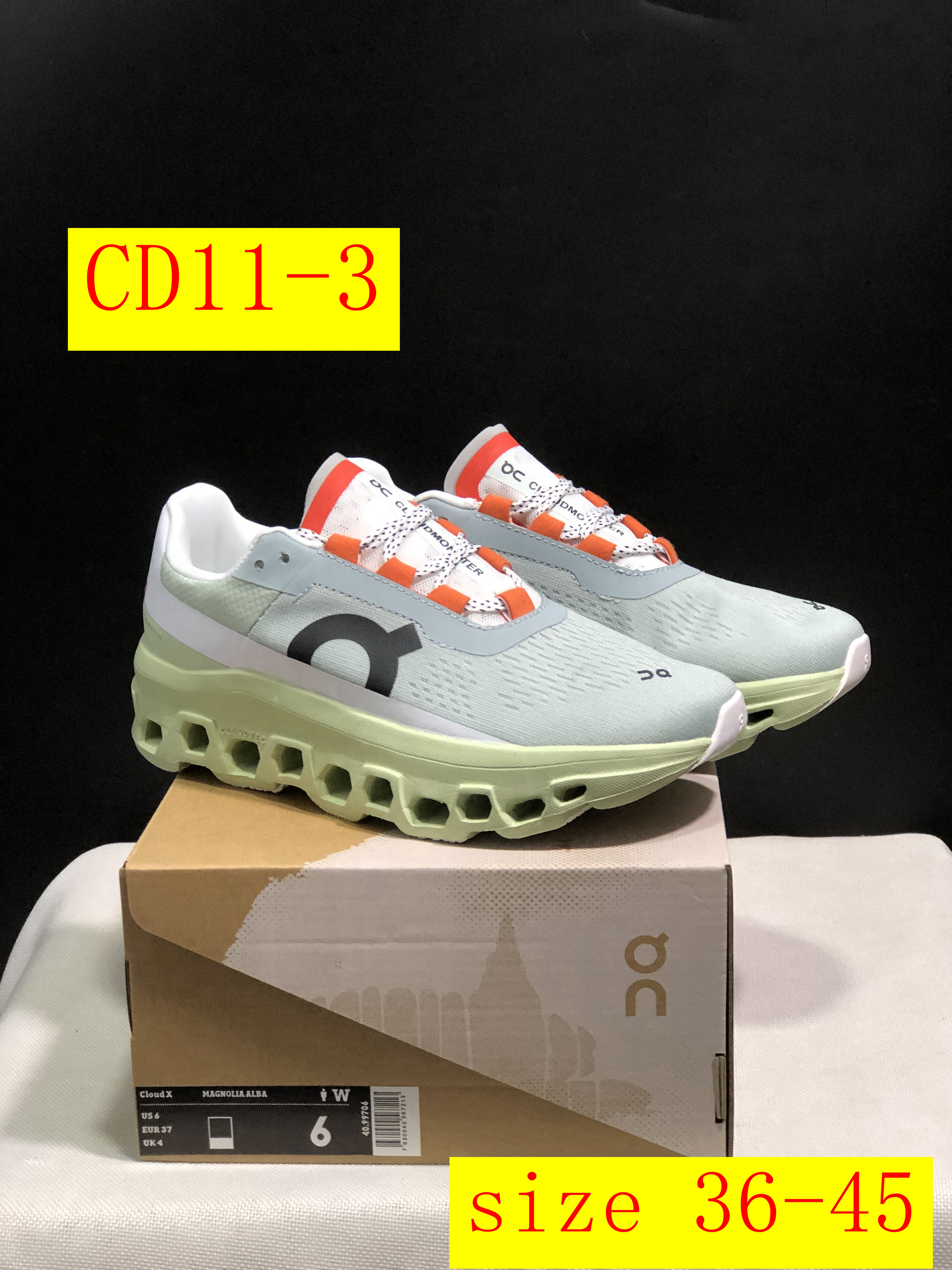 51$ dh On Cloudmonster size 36-45 CD11 gallery