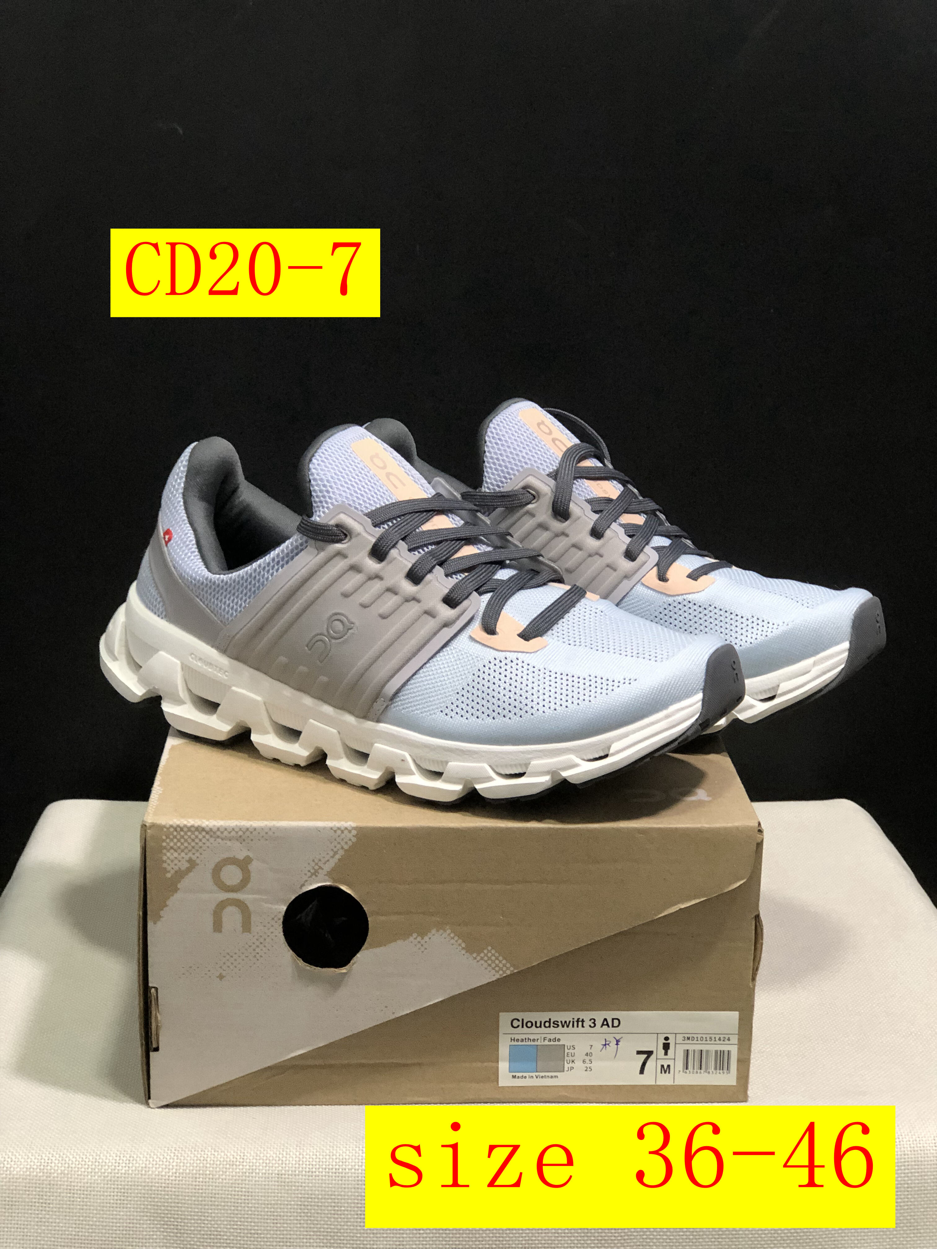 51$ dh On Cloudswift 3 size 36-46 CD20 gallery