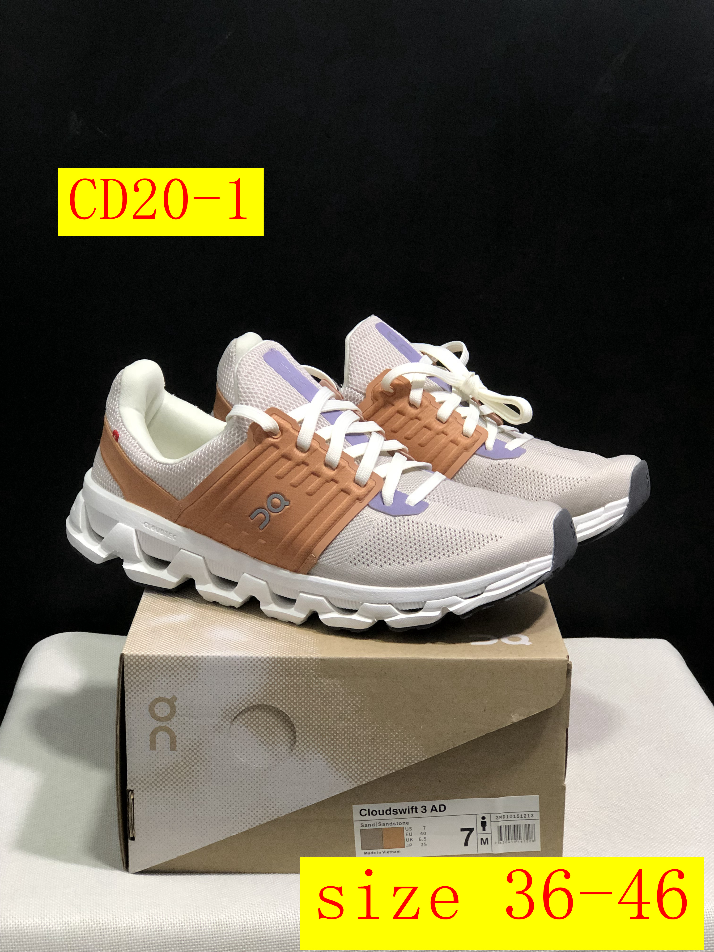 51$ dh On Cloudswift 3 size 36-46 CD20 gallery