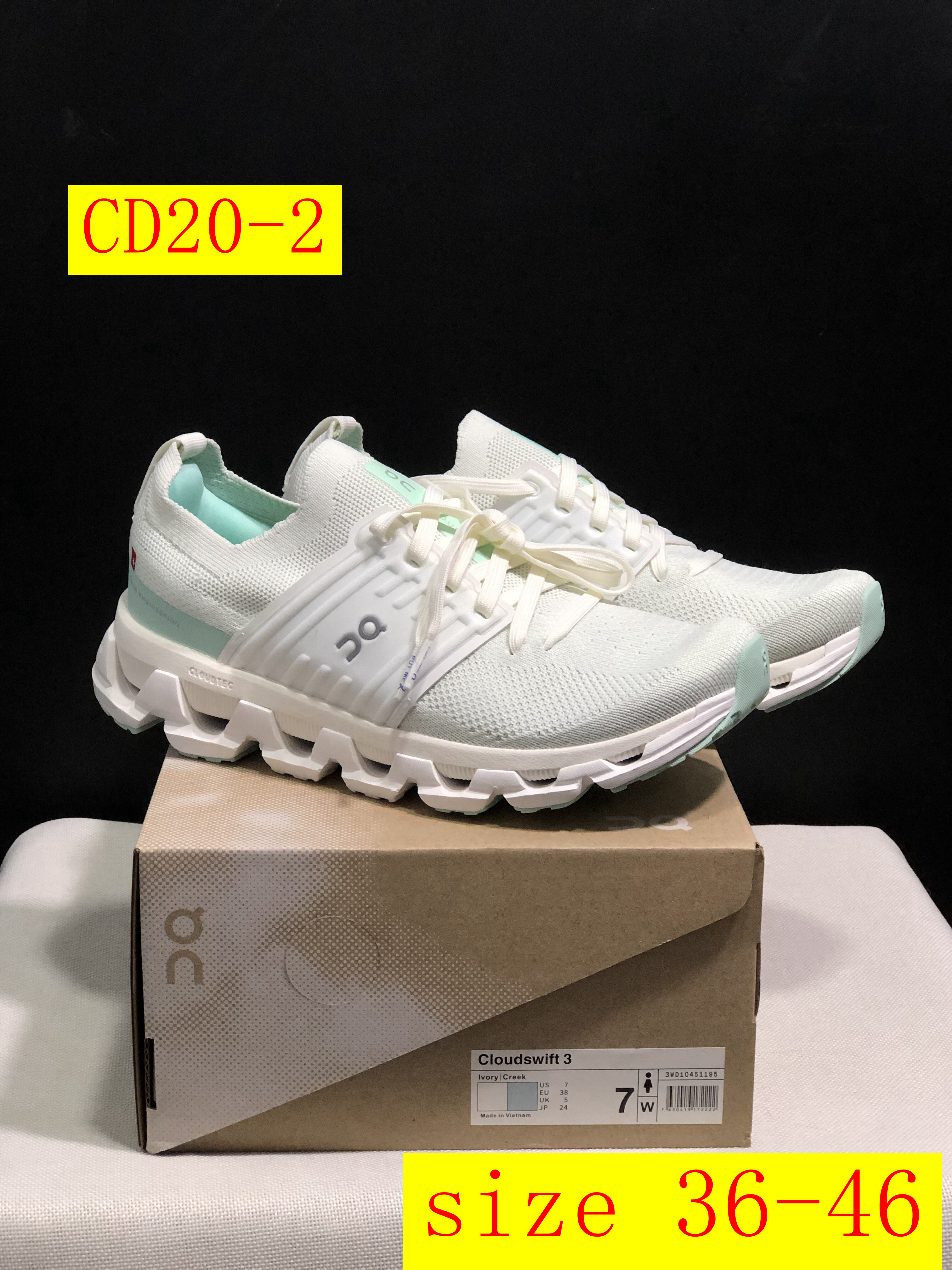 51$ dh On Cloudswift 3 size 36-46 CD20 gallery