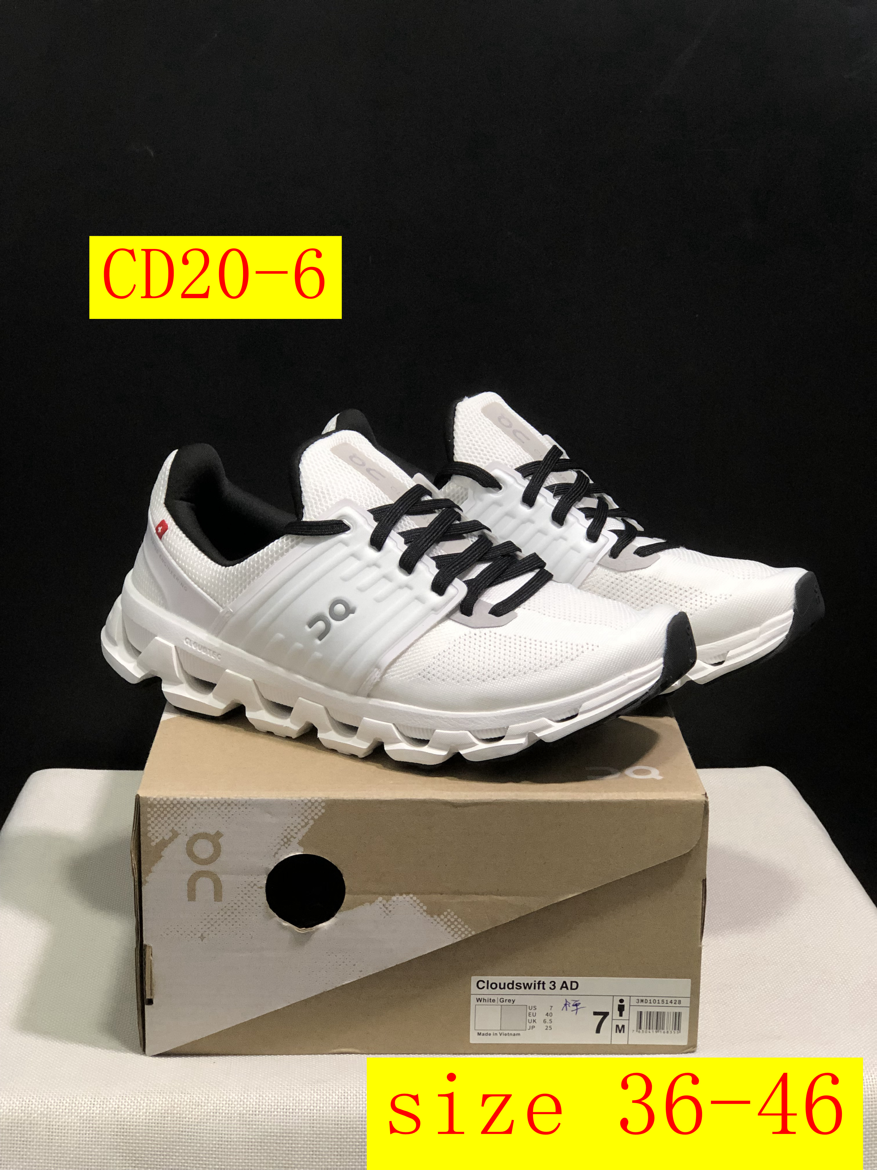 51$ dh On Cloudswift 3 size 36-46 CD20 gallery
