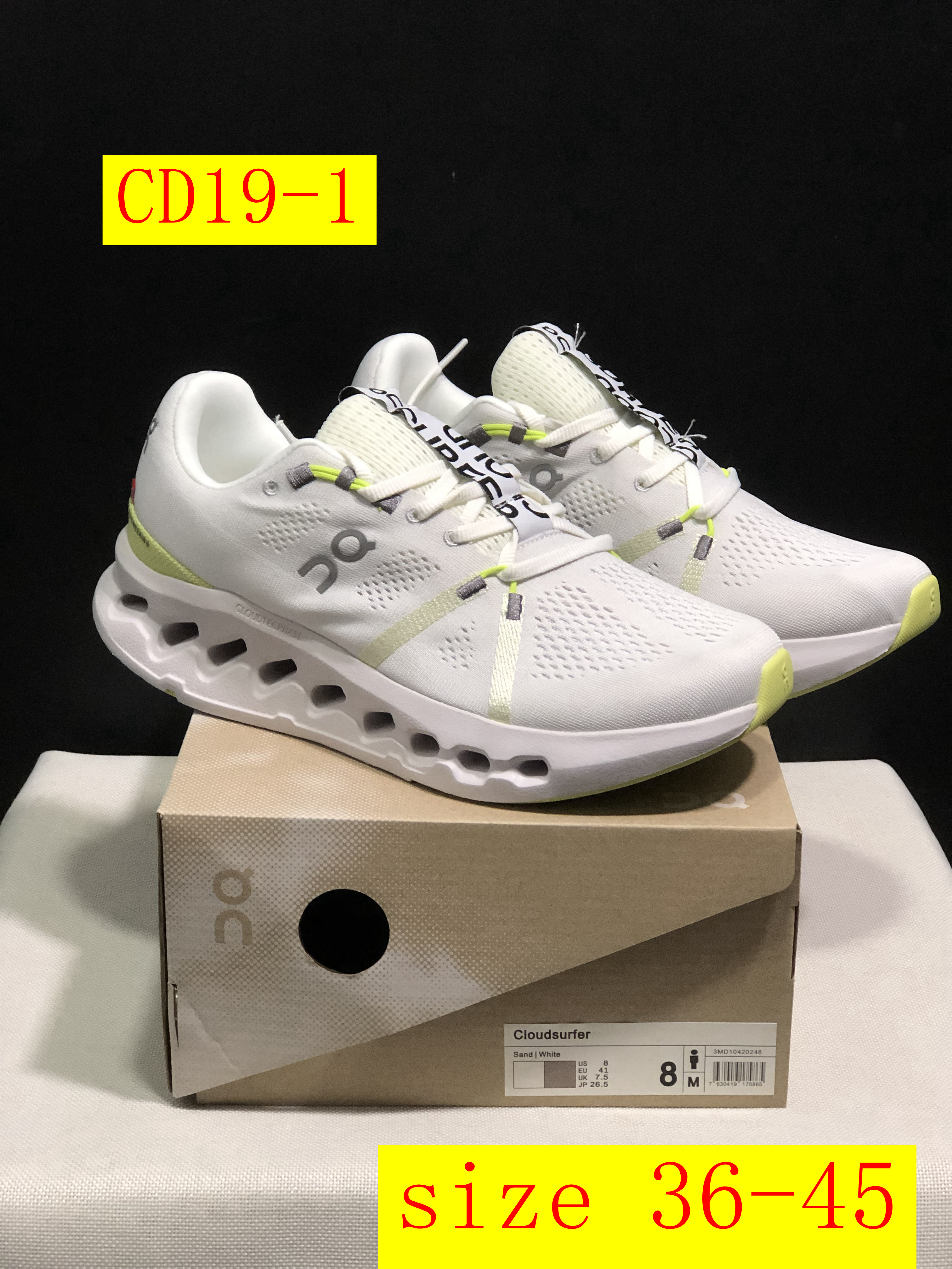 51$ dh On Cloudswift size 36-45 CD19 gallery