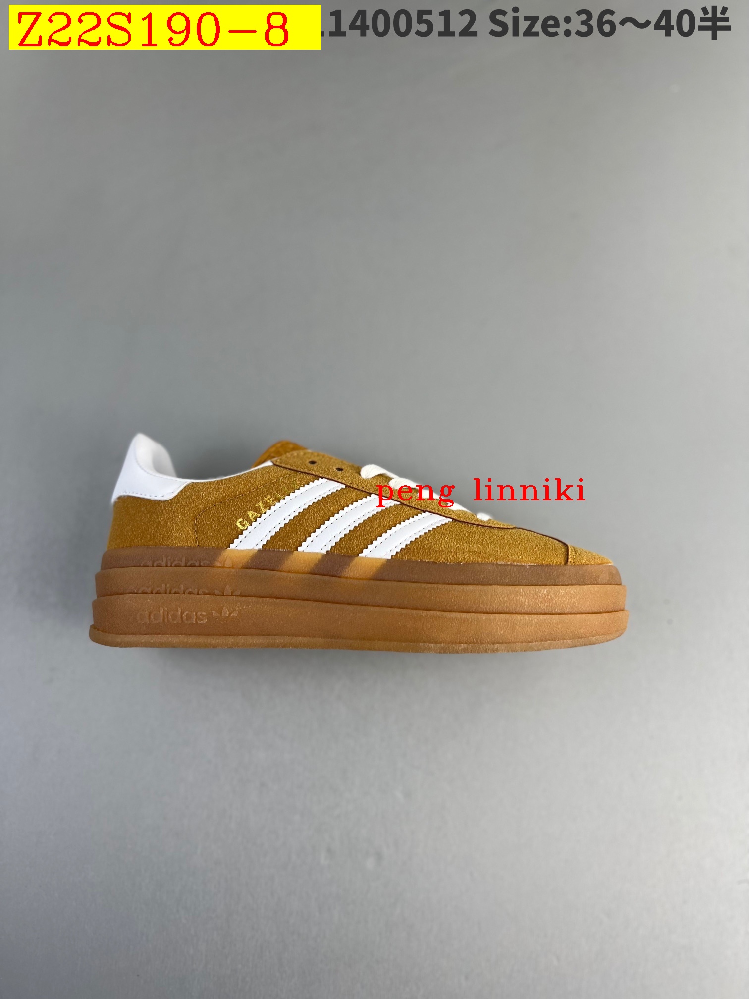 51$ new_dh Adidas Gazelle Bold w size36-4532185034482 Z22S190 gallery