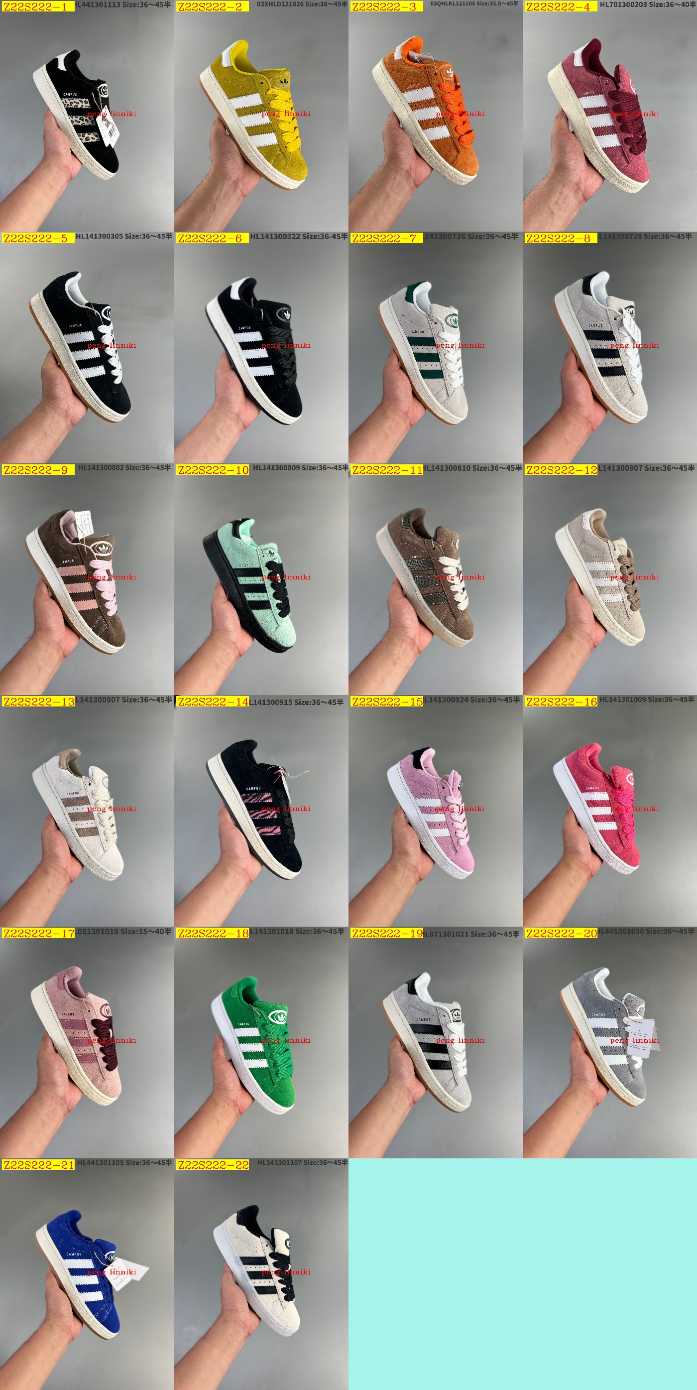 51$ new_dh Adidas originals Campus 00S size 36-45 82167034282 Z22S222 gallery