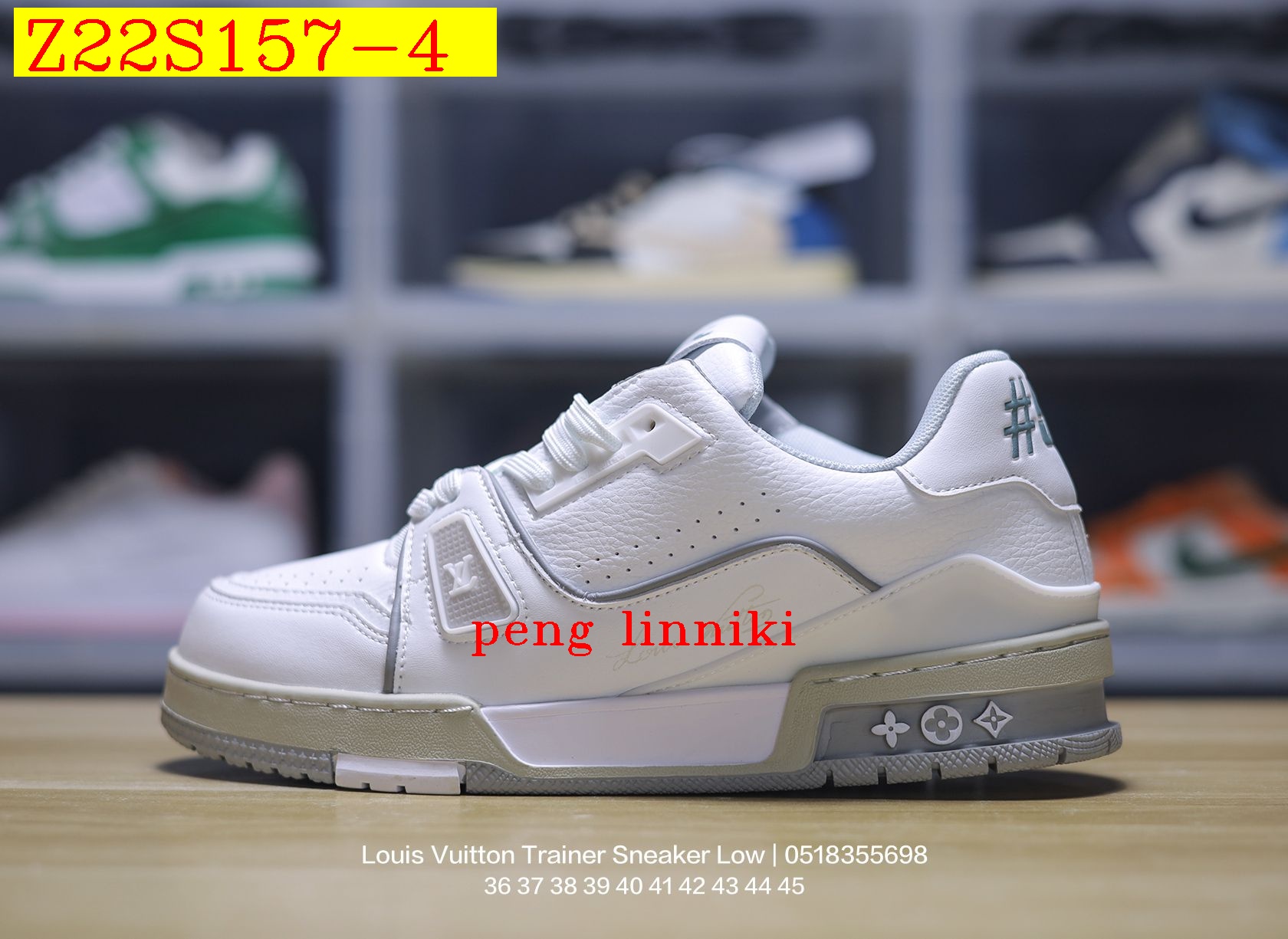 51$ new_dh Louis Vuitton Trainer Sneaker Low size 36-45 52184034485 Z22S157 gallery
