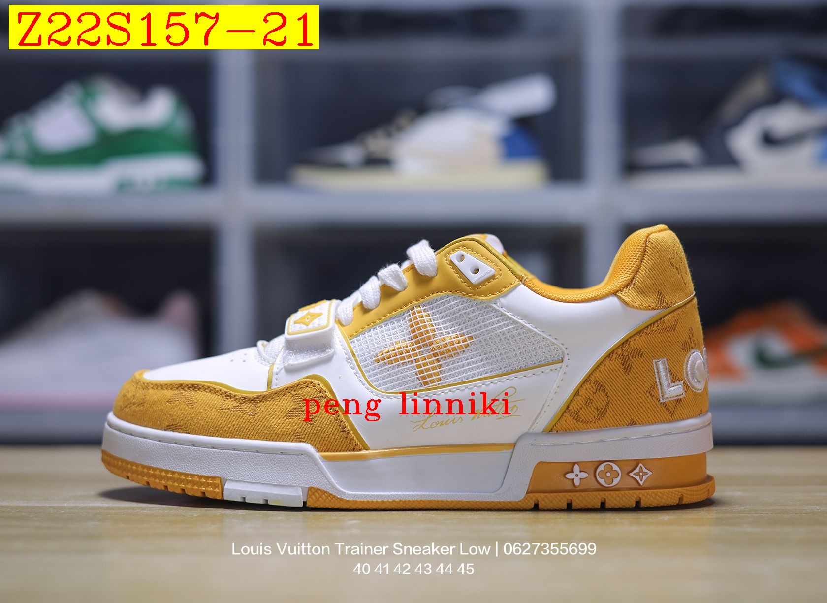 51$ new_dh Louis Vuitton Trainer Sneaker Low size 36-45 52184034485 Z22S157 gallery