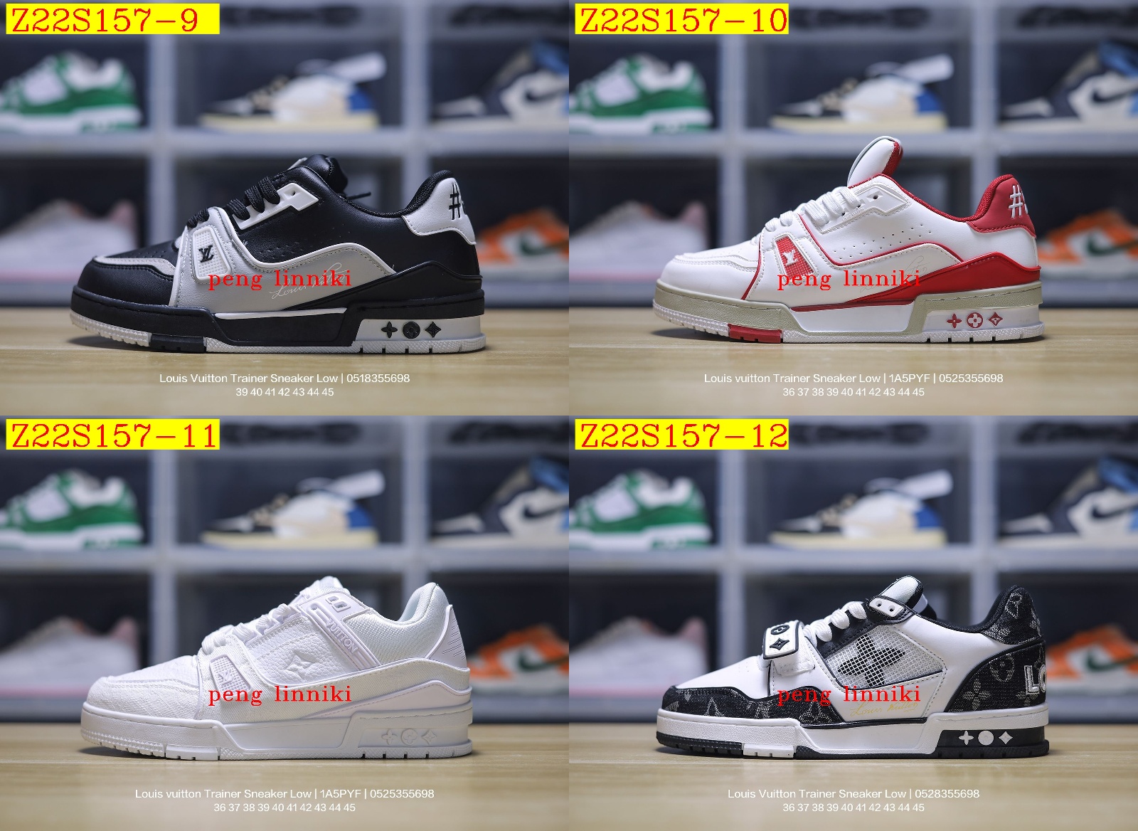 51$ new_dh Louis Vuitton Trainer Sneaker Low size 36-45 52184034485 Z22S157 gallery