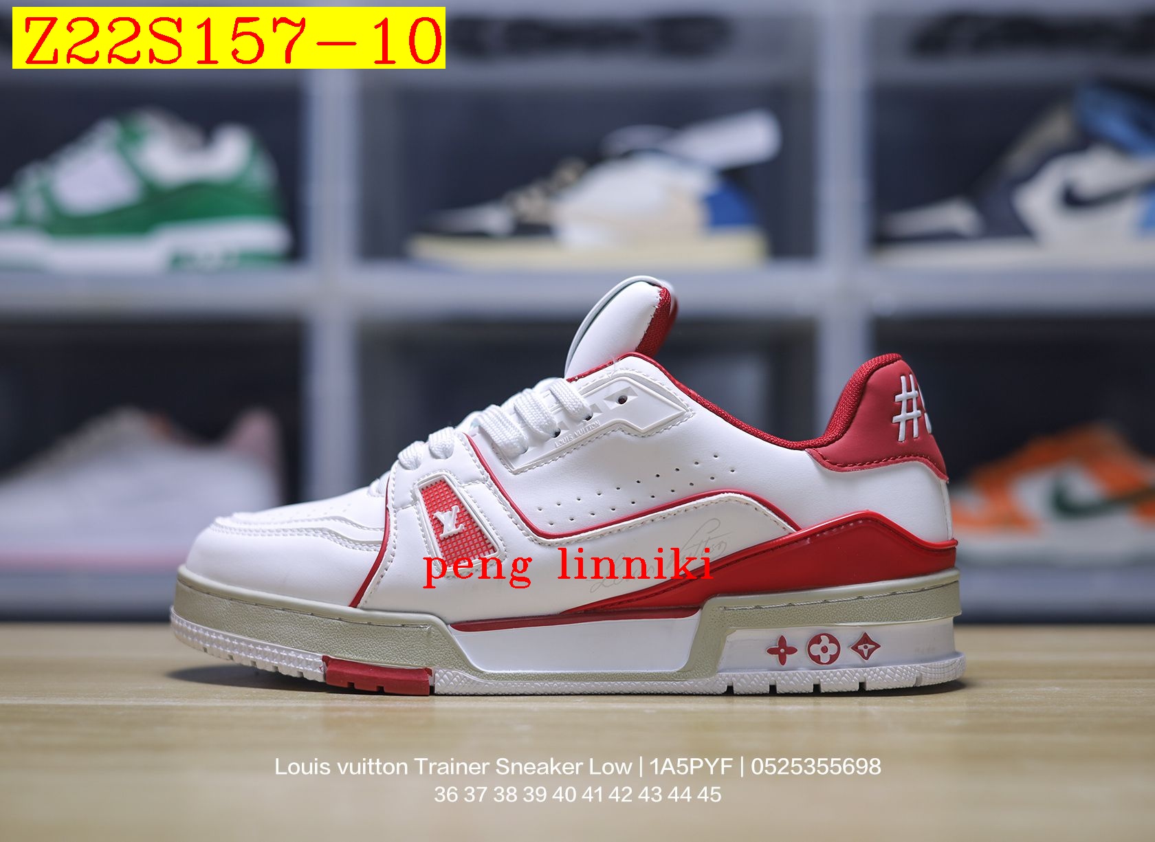 51$ new_dh Louis Vuitton Trainer Sneaker Low size 36-45 52184034485 Z22S157 gallery