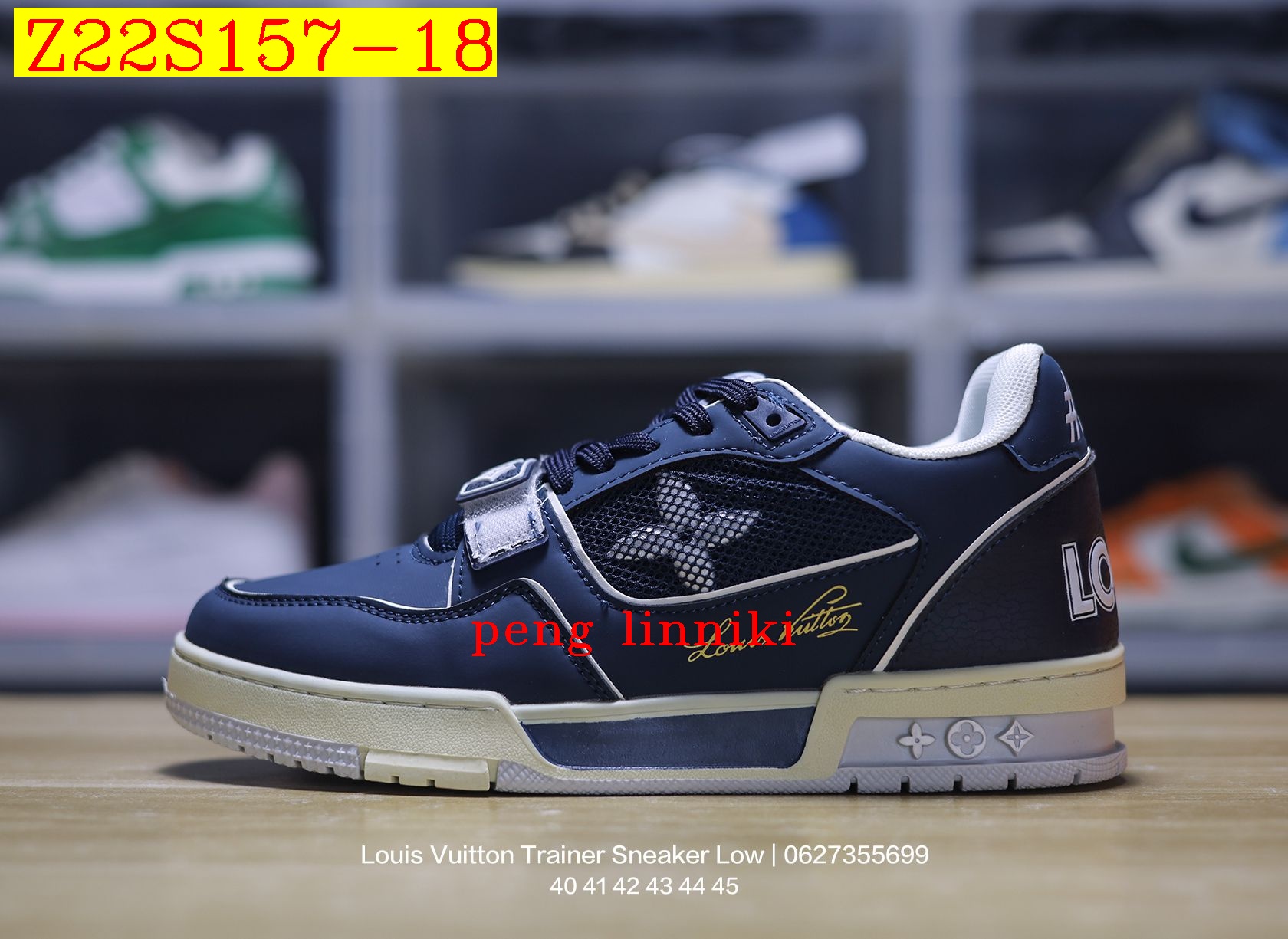 51$ new_dh Louis Vuitton Trainer Sneaker Low size 36-45 52184034485 Z22S157 gallery