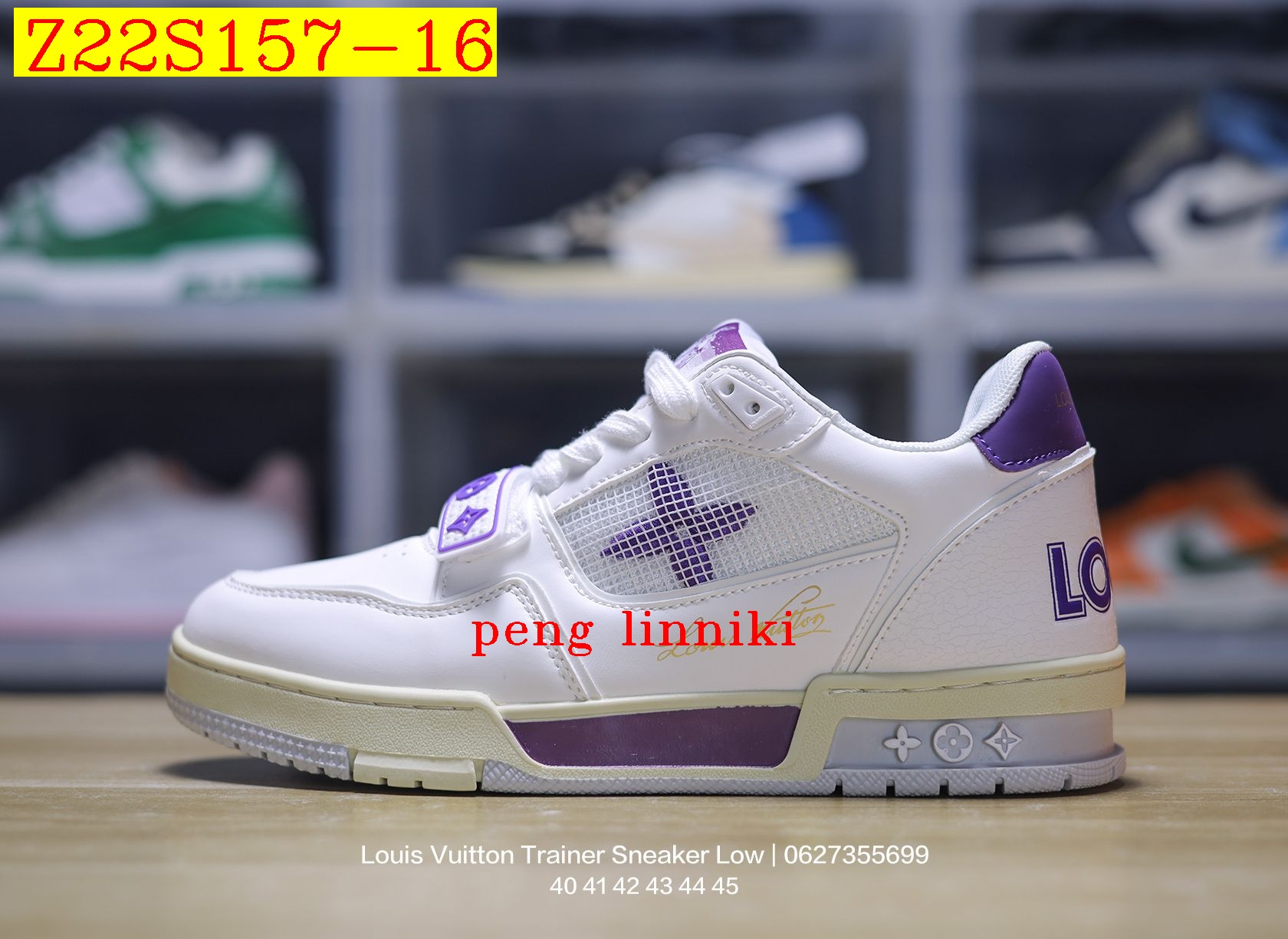 51$ new_dh Louis Vuitton Trainer Sneaker Low size 36-45 52184034485 Z22S157 gallery