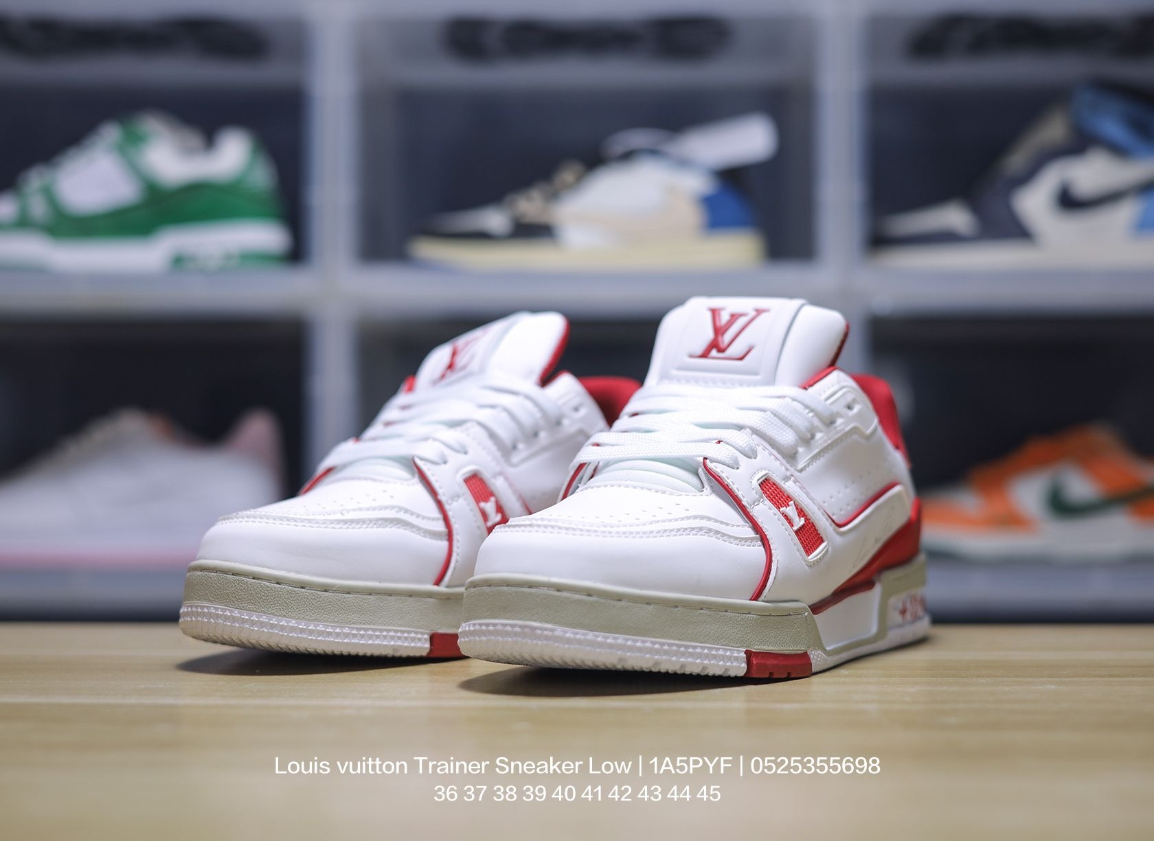 51$ new_dh Louis Vuitton Trainer Sneaker Low size 36-45 52184034485 Z22S157 gallery