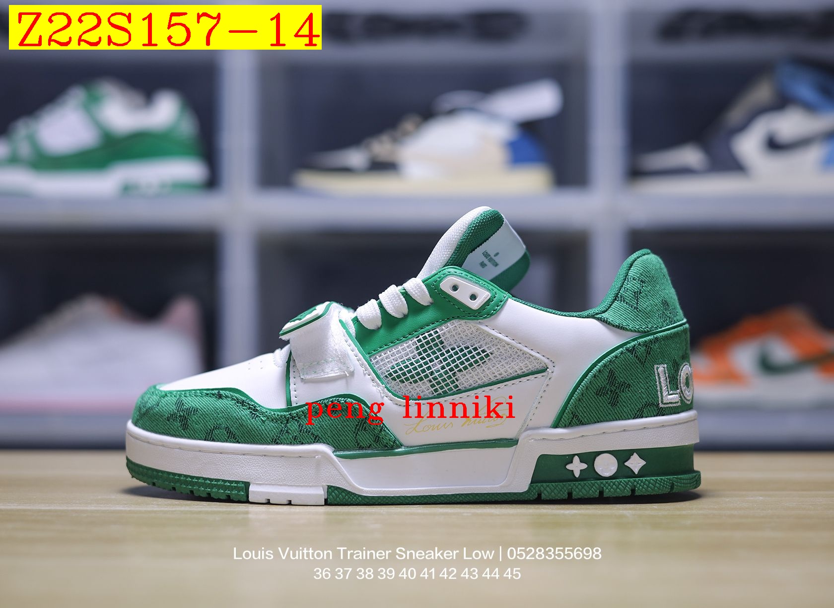 51$ new_dh Louis Vuitton Trainer Sneaker Low size 36-45 52184034485 Z22S157 gallery