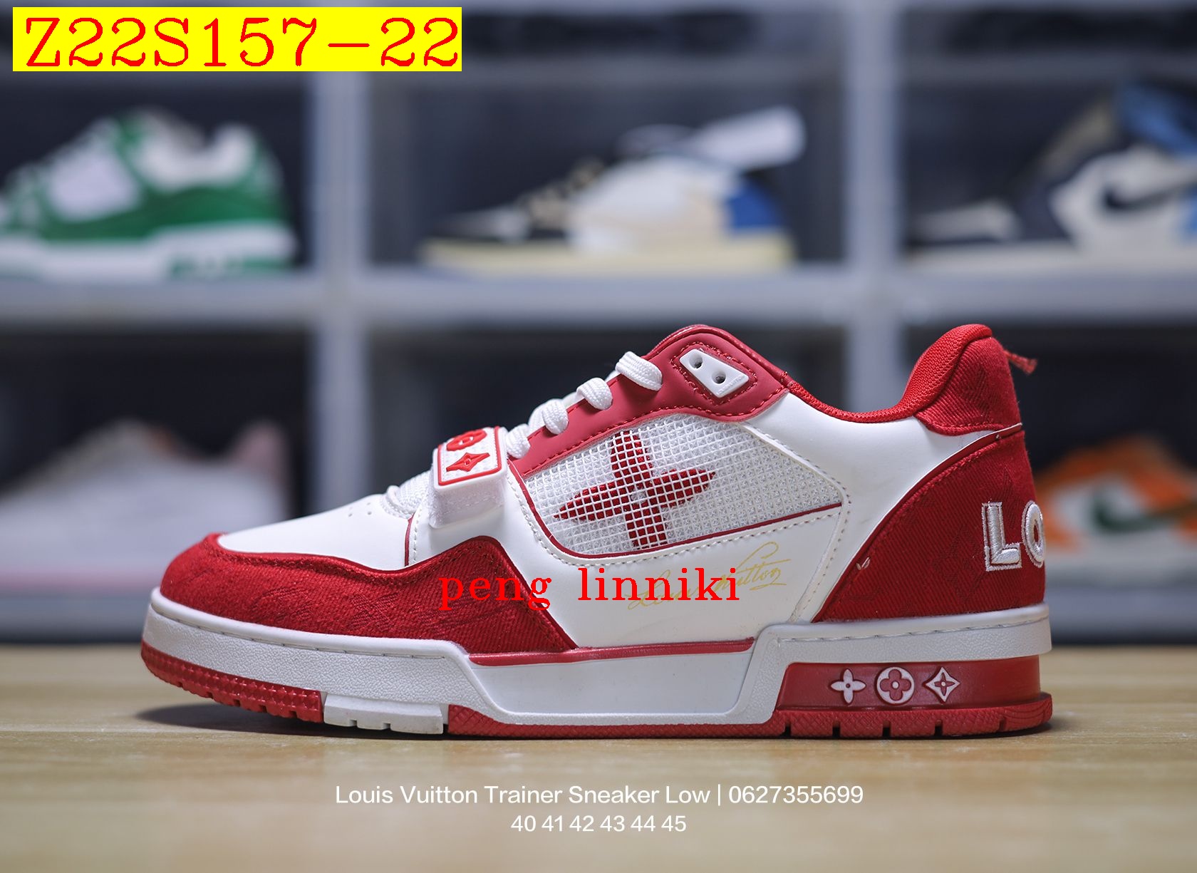 51$ new_dh Louis Vuitton Trainer Sneaker Low size 36-45 52184034485 Z22S157 gallery