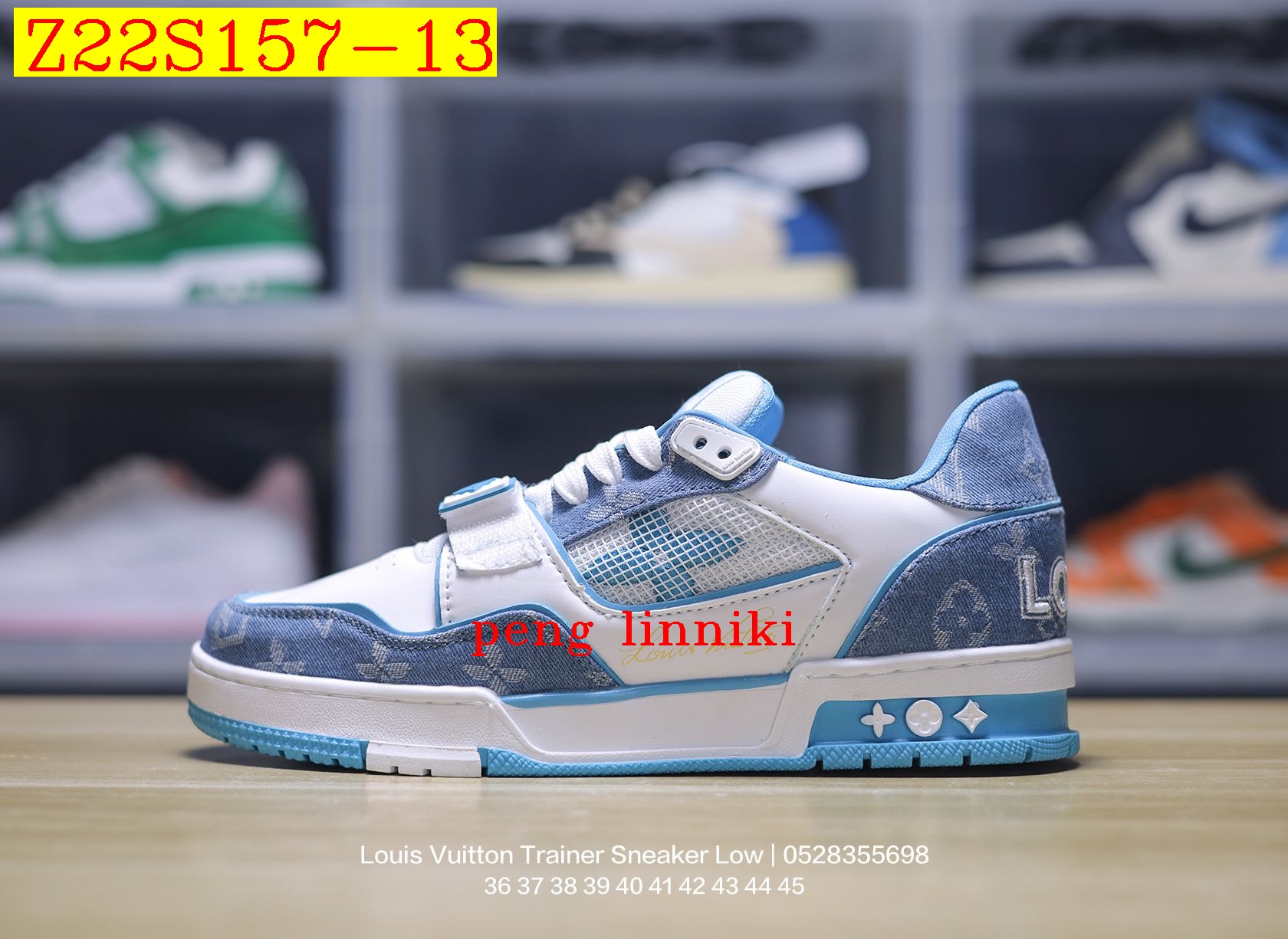 51$ new_dh Louis Vuitton Trainer Sneaker Low size 36-45 52184034485 Z22S157 gallery