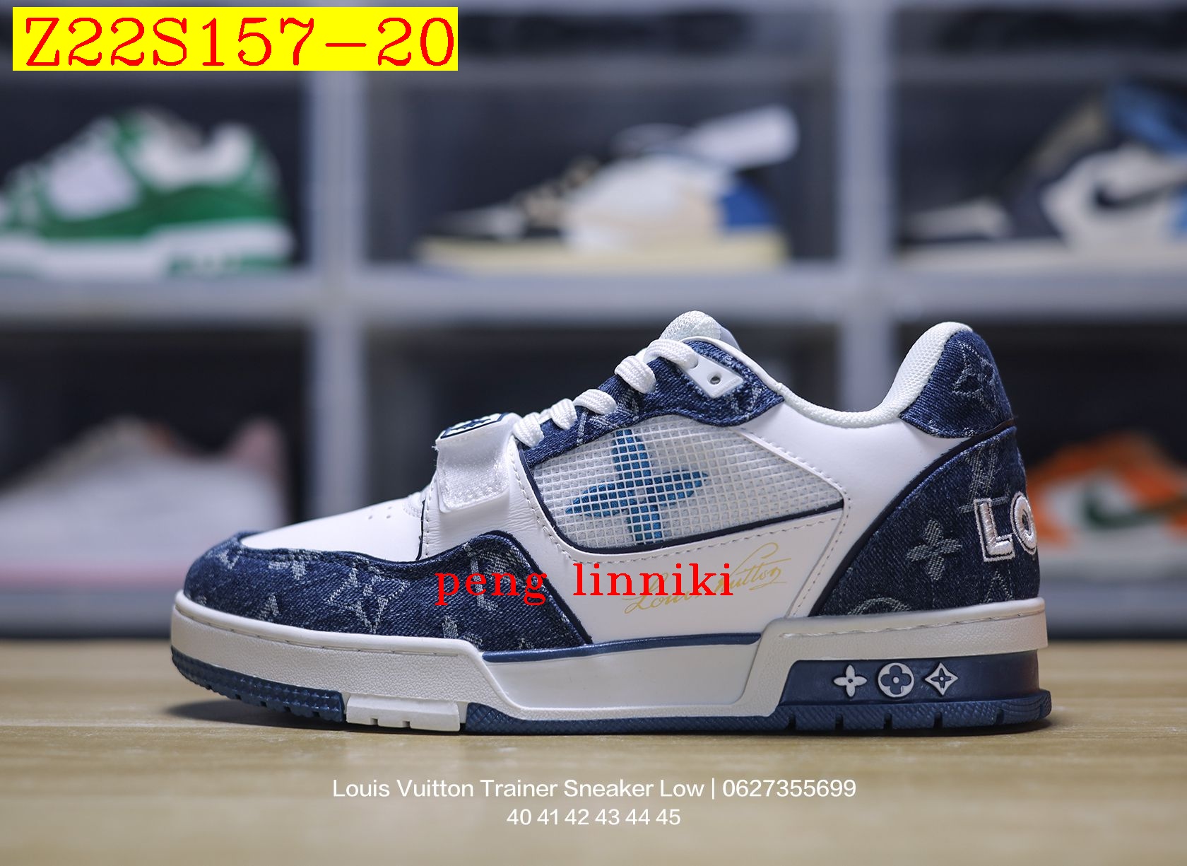51$ new_dh Louis Vuitton Trainer Sneaker Low size 36-45 52184034485 Z22S157 gallery