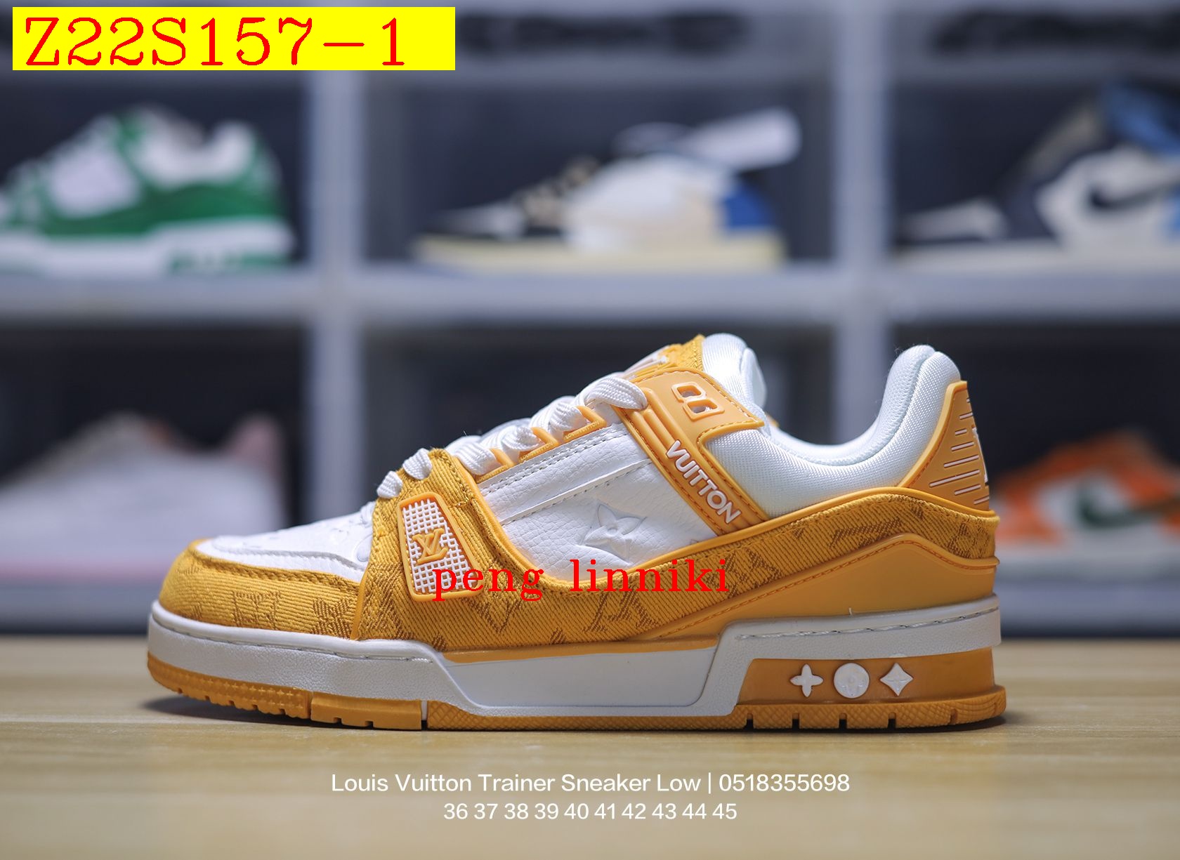 51$ new_dh Louis Vuitton Trainer Sneaker Low size 36-45 52184034485 Z22S157 gallery