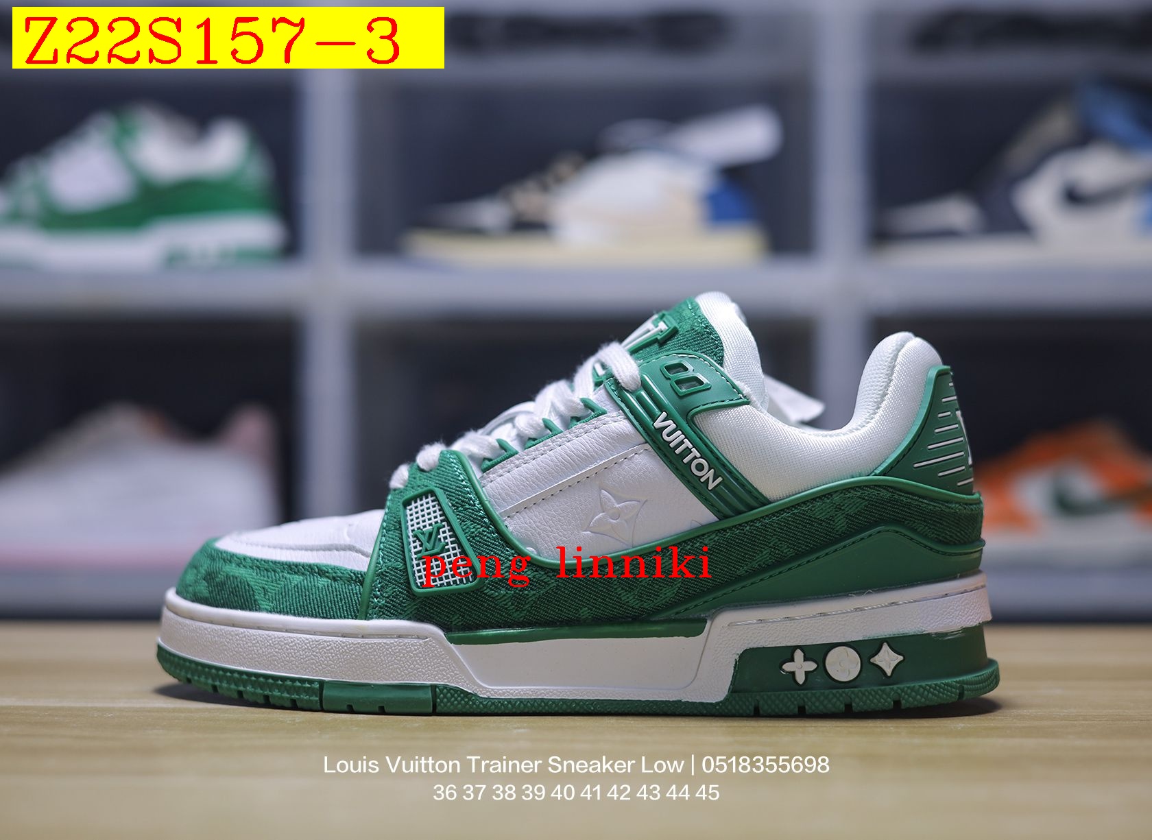 51$ new_dh Louis Vuitton Trainer Sneaker Low size 36-45 52184034485 Z22S157 gallery