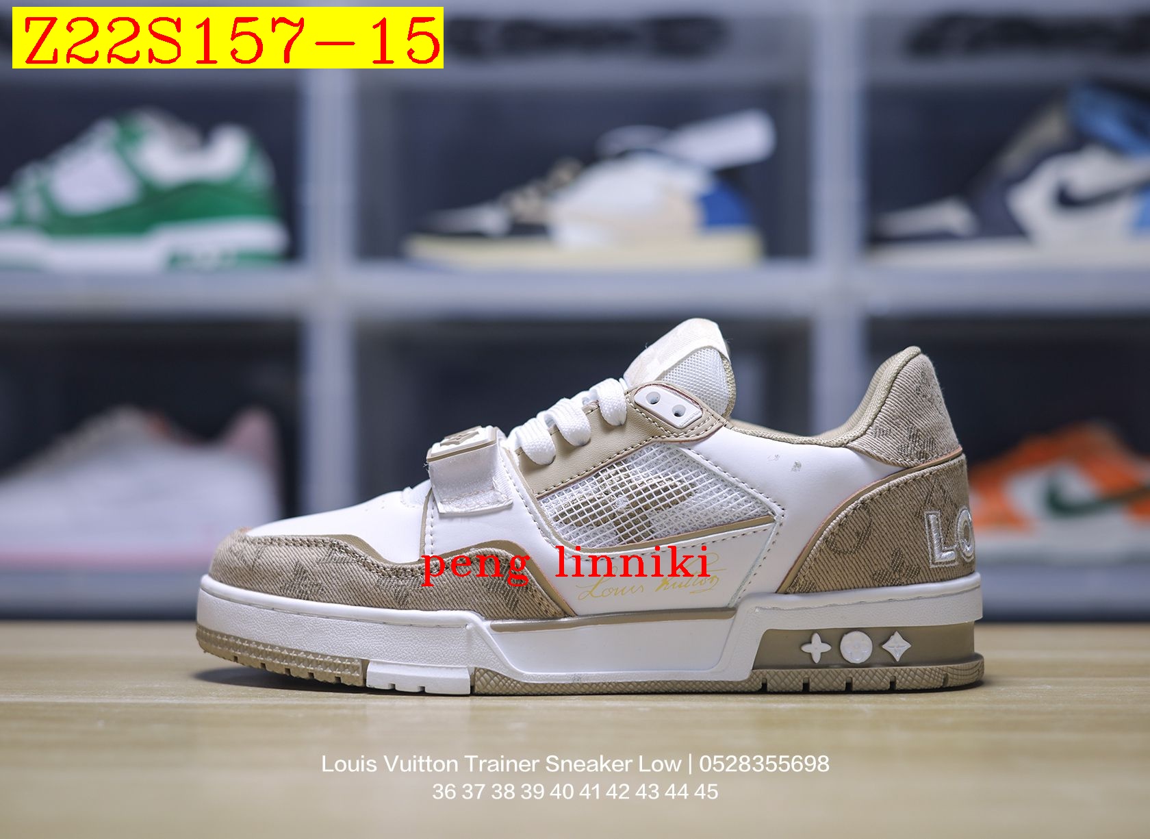 51$ new_dh Louis Vuitton Trainer Sneaker Low size 36-45 52184034485 Z22S157 gallery