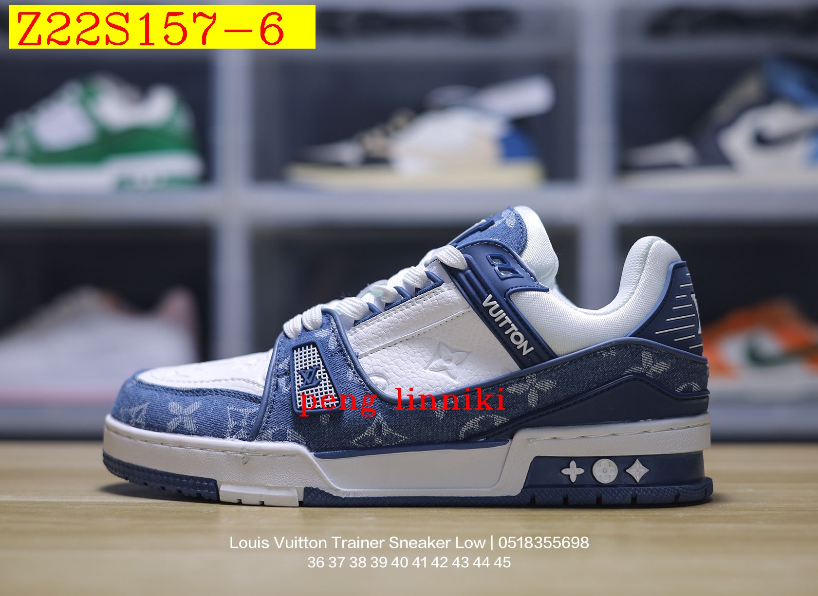 51$ new_dh Louis Vuitton Trainer Sneaker Low size 36-45 52184034485 Z22S157 gallery