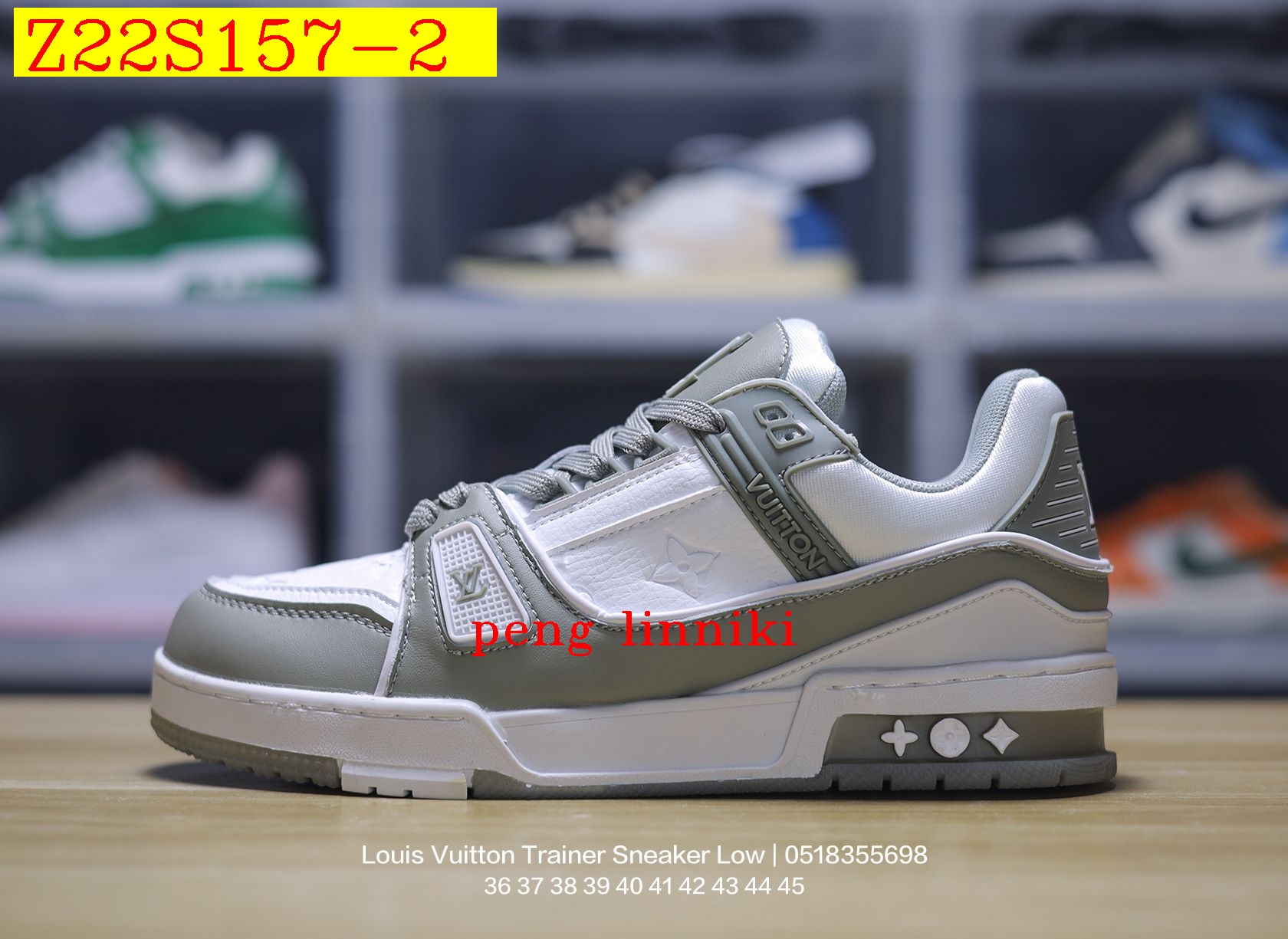 51$ new_dh Louis Vuitton Trainer Sneaker Low size 36-45 52184034485 Z22S157 gallery