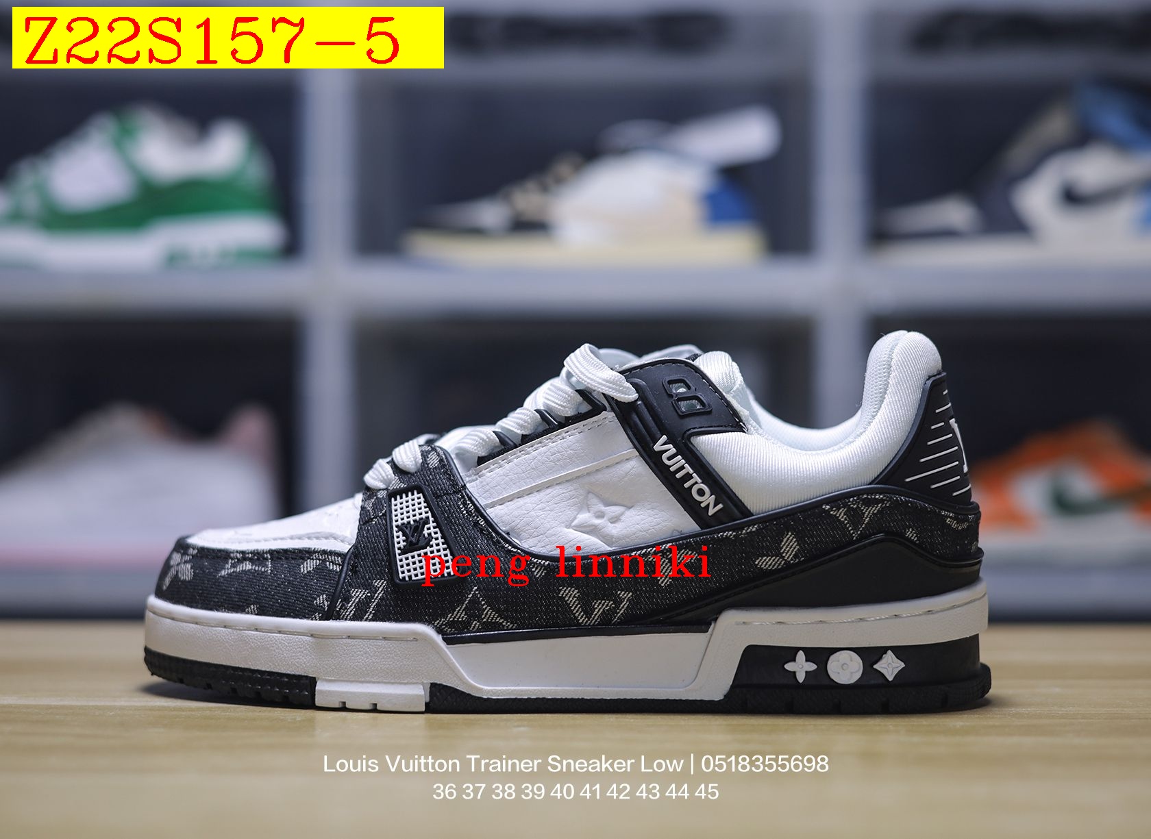 51$ new_dh Louis Vuitton Trainer Sneaker Low size 36-45 52184034485 Z22S157 gallery