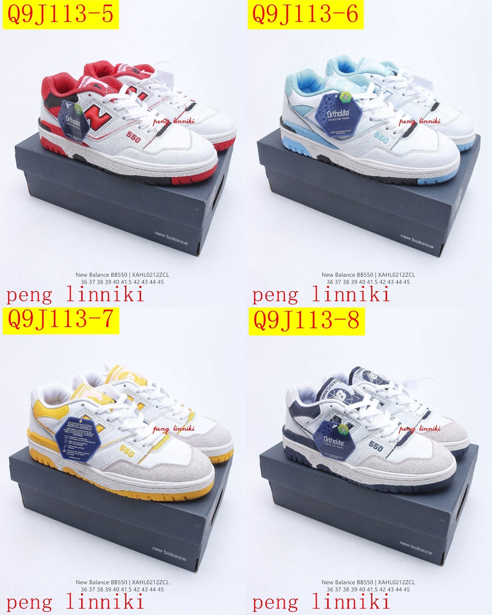 51$ new_dh New Balance BB550 Size 36-45 325640 Q9J113 gallery