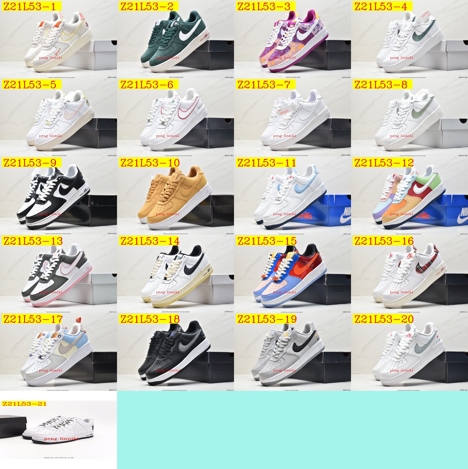 51$ new_dh Nike Air Force 1 Low size 36-45 62448034488 Z21L53 gallery