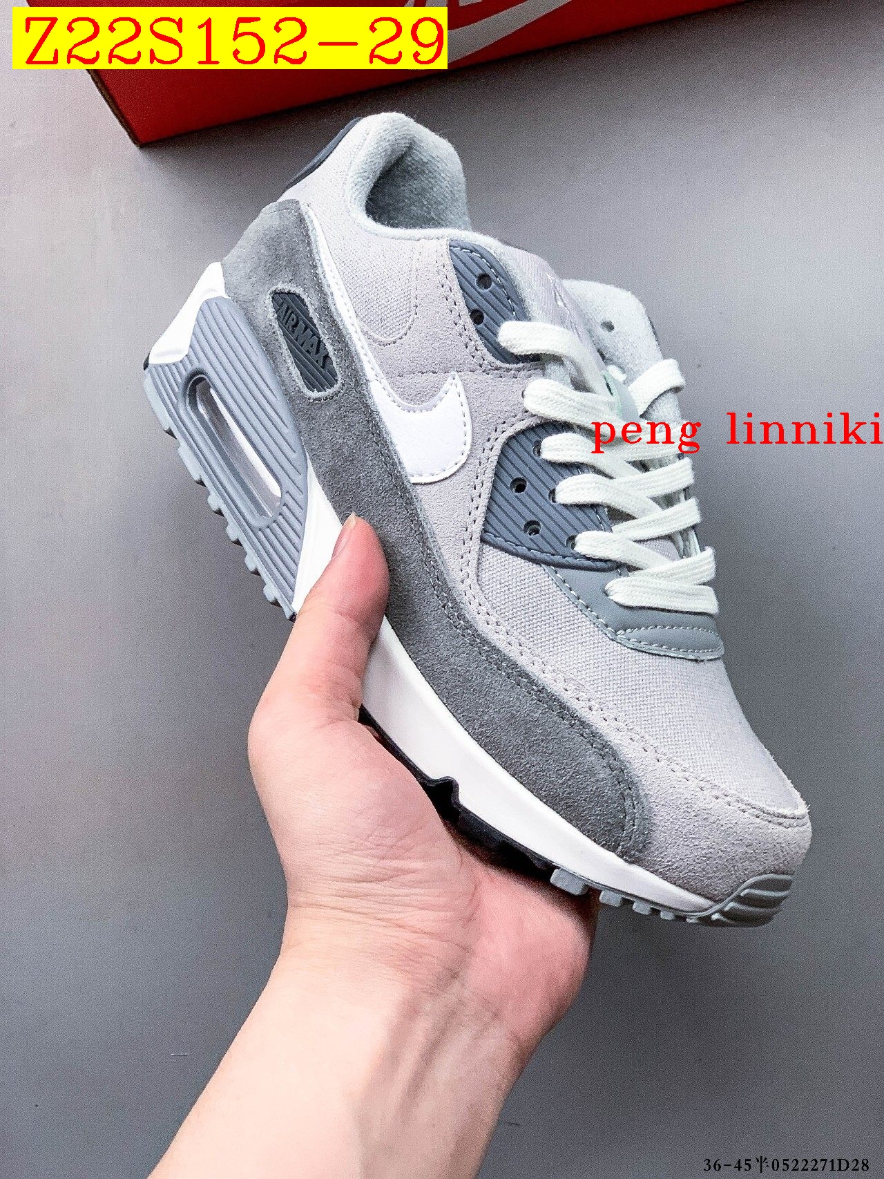 new_dh TOP QUALITY Nike Air Max 90 size 36 45 52187034483 Z22S152 gallery