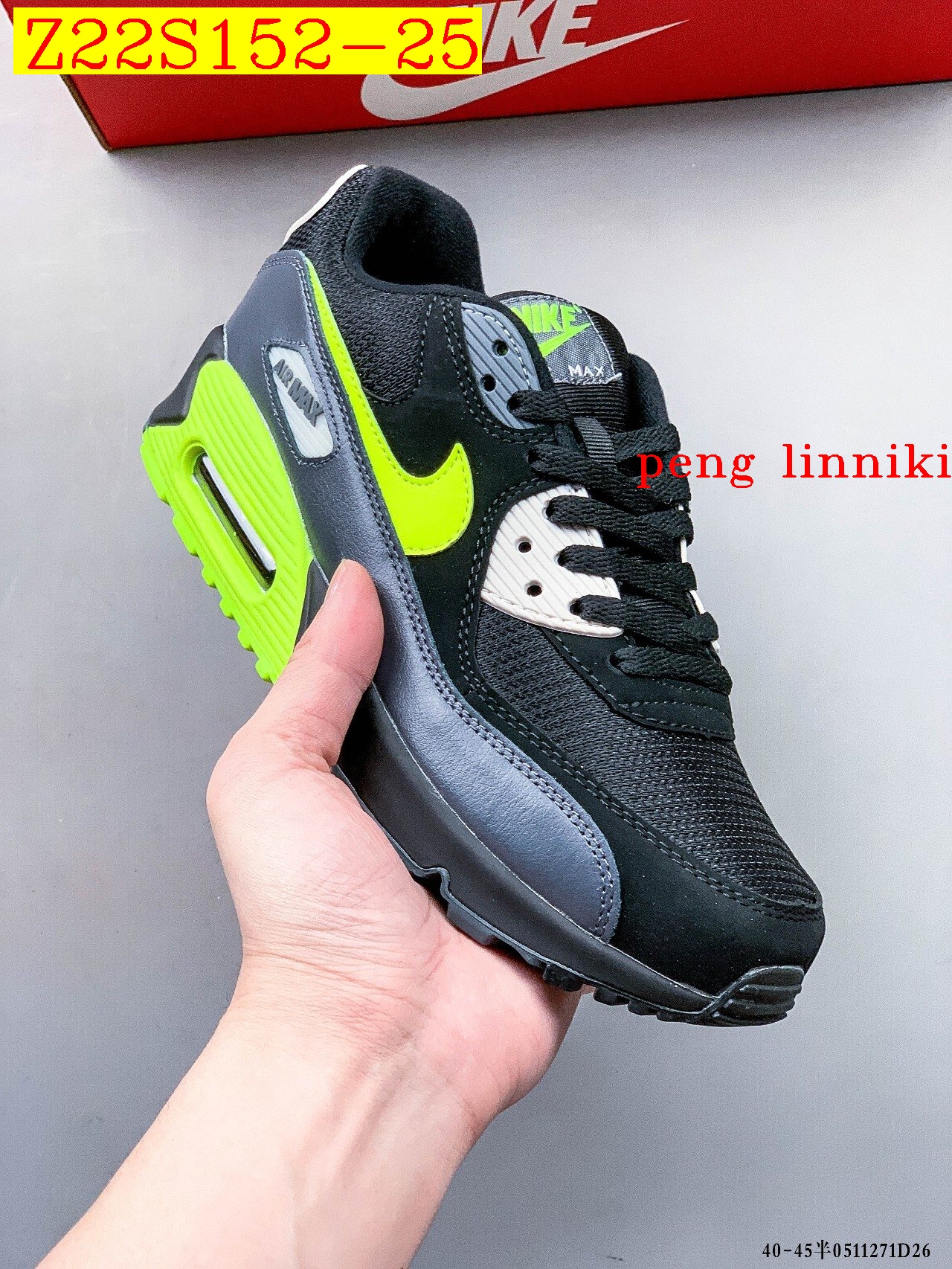 new_dh TOP QUALITY Nike Air Max 90 size 36 45 52187034483 Z22S152 gallery