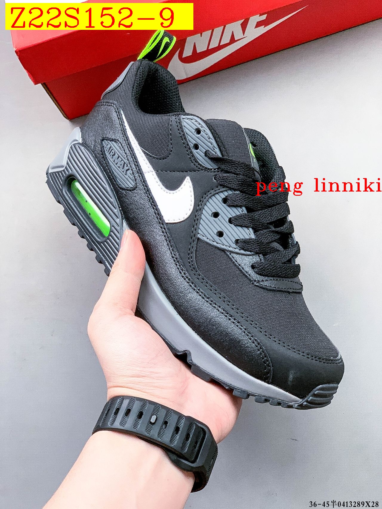 new_dh TOP QUALITY Nike Air Max 90 size 36 45 52187034483 Z22S152 gallery