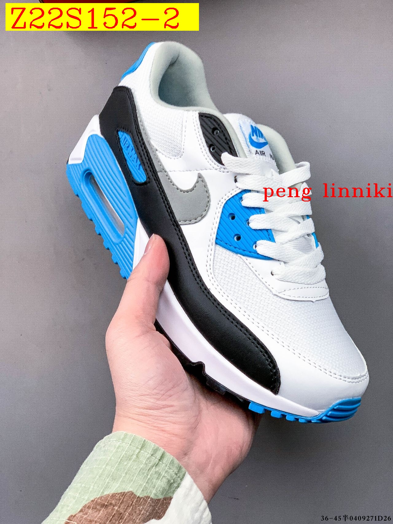new_dh TOP QUALITY Nike Air Max 90 size 36 45 52187034483 Z22S152 gallery