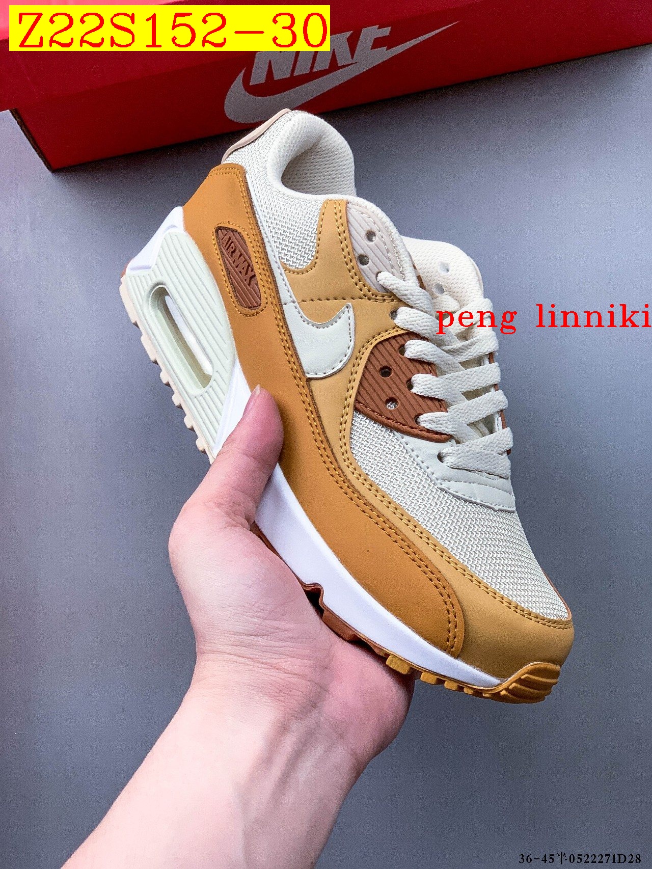 new_dh TOP QUALITY Nike Air Max 90 size 36 45 52187034483 Z22S152 gallery