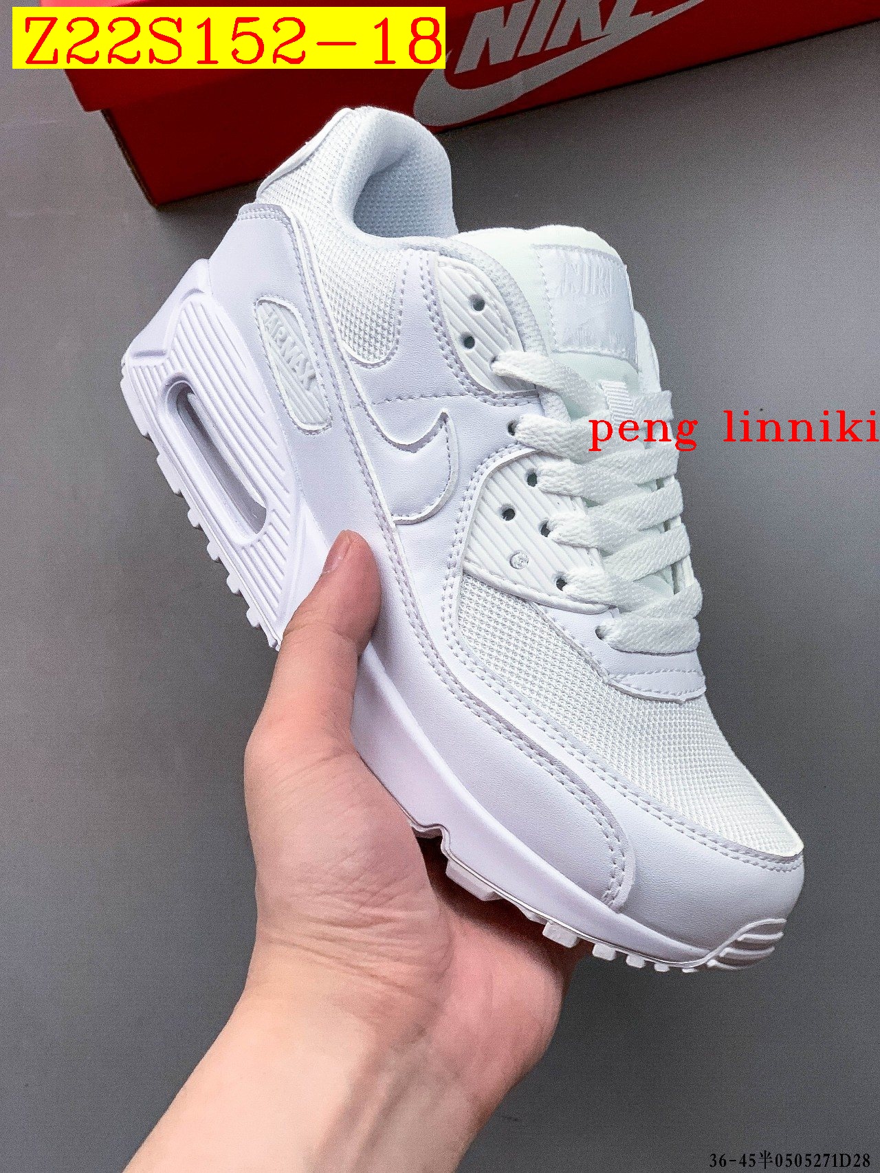 new_dh TOP QUALITY Nike Air Max 90 size 36 45 52187034483 Z22S152 gallery