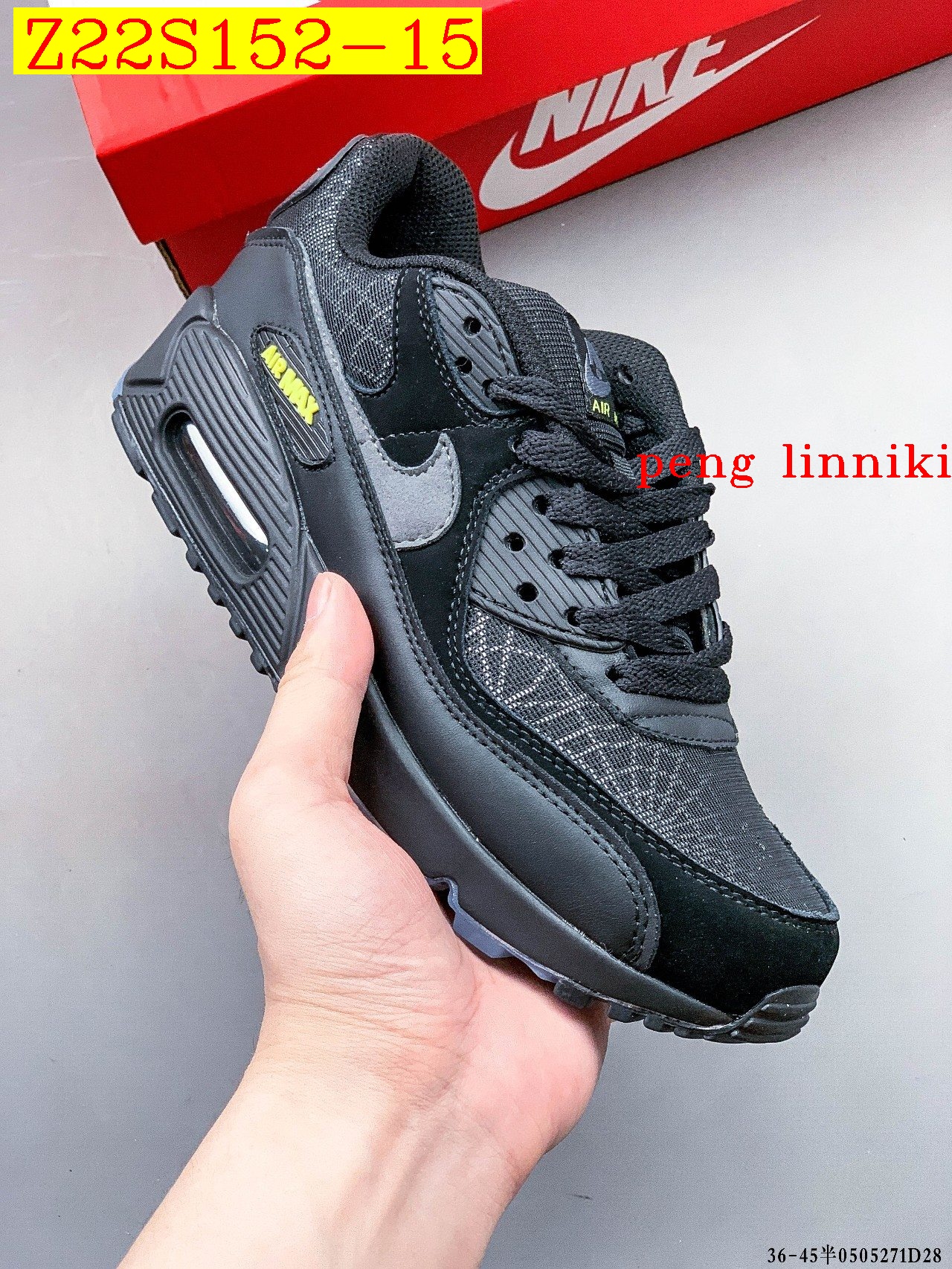new_dh TOP QUALITY Nike Air Max 90 size 36 45 52187034483 Z22S152 gallery