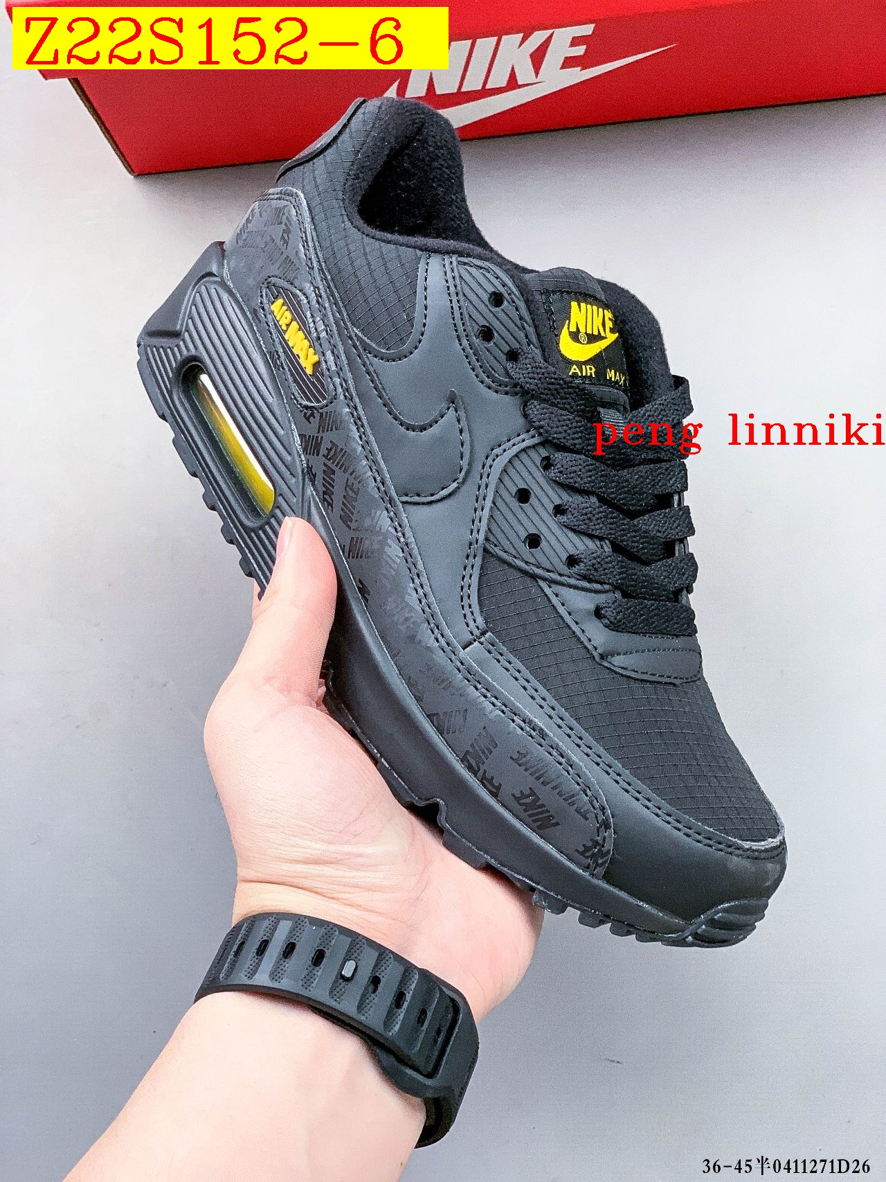 new_dh TOP QUALITY Nike Air Max 90 size 36 45 52187034483 Z22S152 gallery