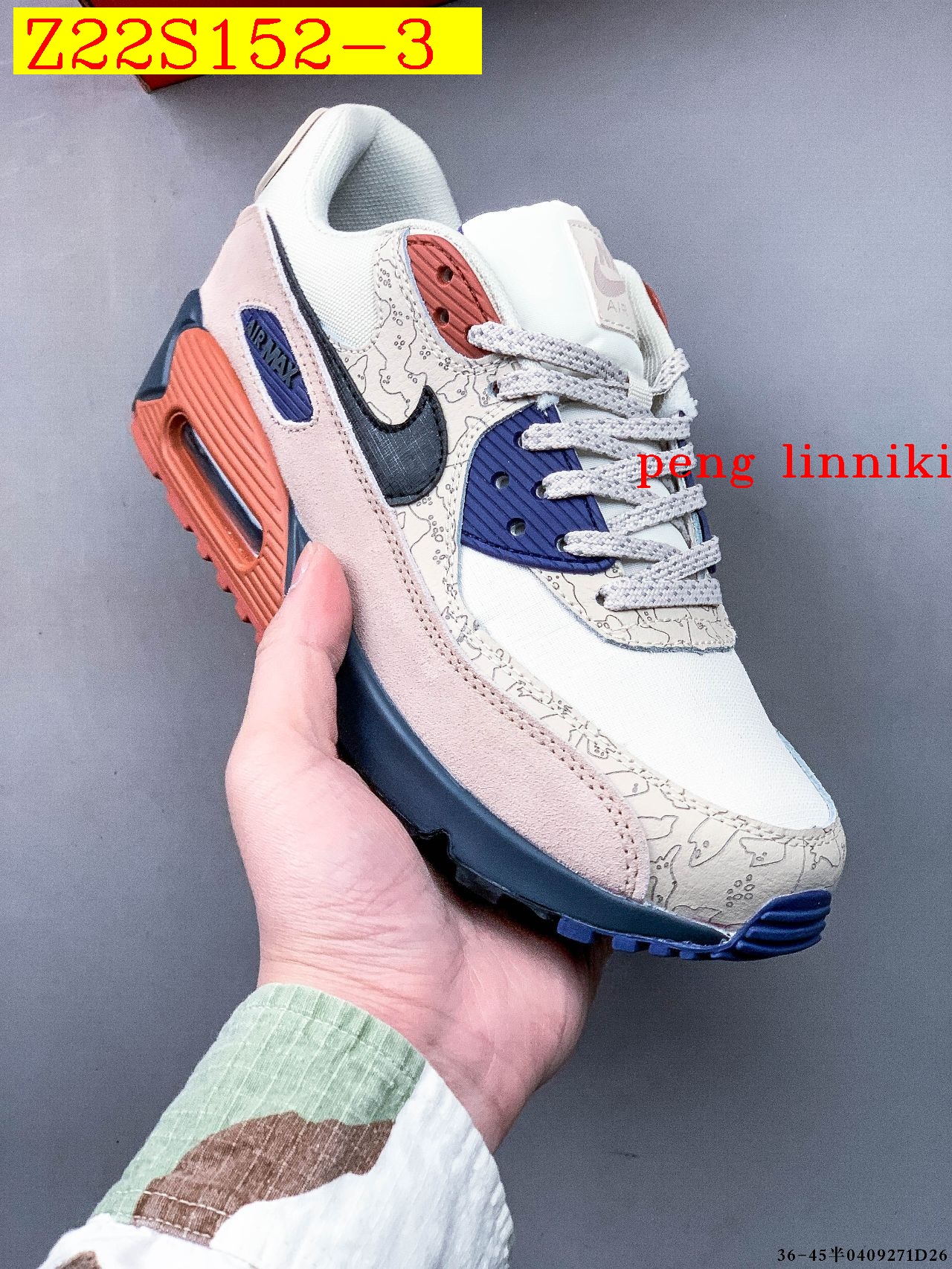 new_dh TOP QUALITY Nike Air Max 90 size 36 45 52187034483 Z22S152 gallery