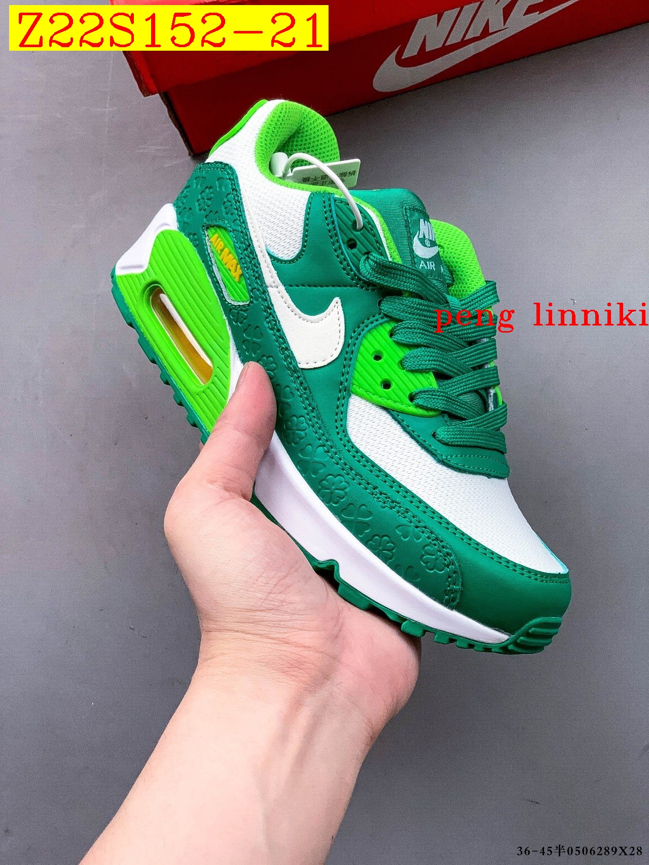 new_dh TOP QUALITY Nike Air Max 90 size 36 45 52187034483 Z22S152 gallery