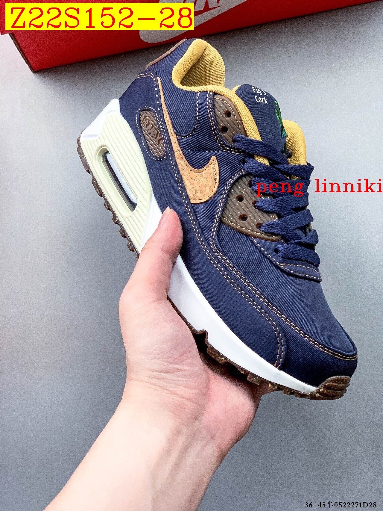 new_dh TOP QUALITY Nike Air Max 90 size 36 45 52187034483 Z22S152 gallery