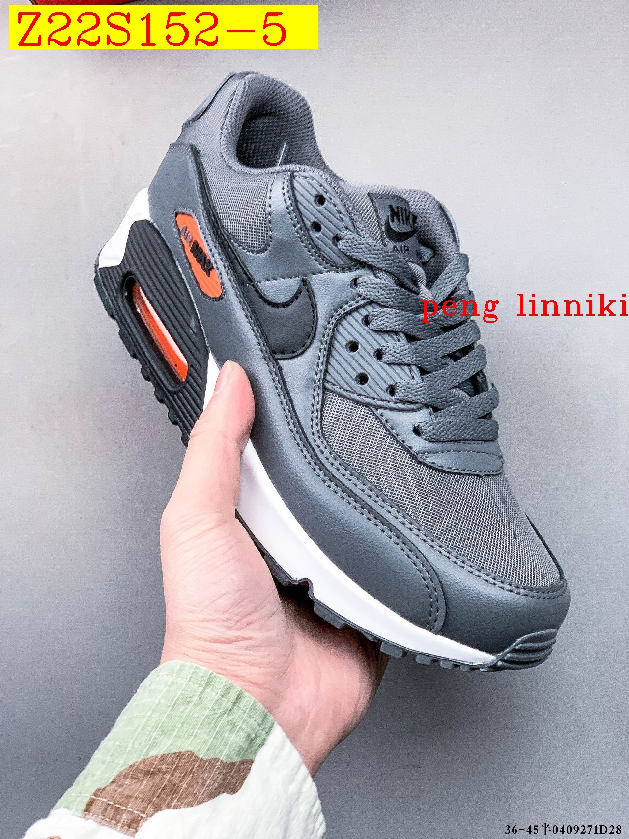 new_dh TOP QUALITY Nike Air Max 90 size 36 45 52187034483 Z22S152 gallery