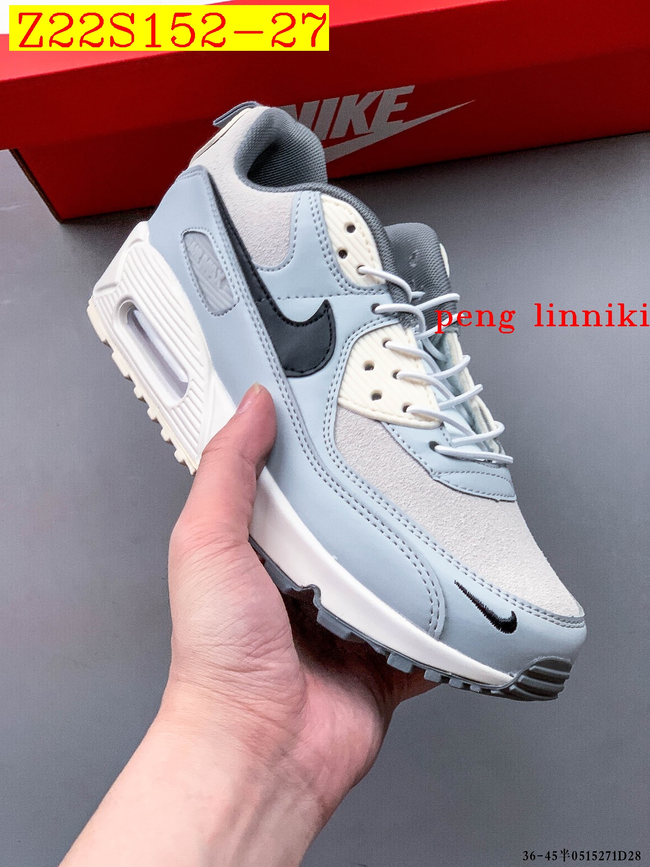new_dh TOP QUALITY Nike Air Max 90 size 36 45 52187034483 Z22S152 gallery