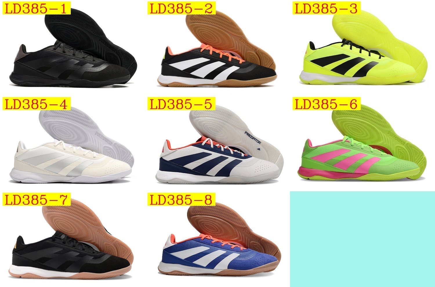 51$ new_dh adidas PREDATOR 24 ELITE IC BOOTS size 39-45 92685034385 LD385 gallery