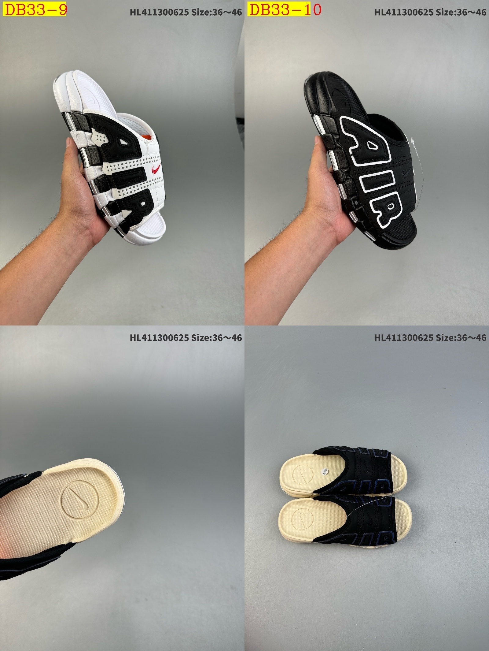 51$ new_dh nike AIR MORE Uptempo Slide size 36-46 32564034383 DB33 gallery