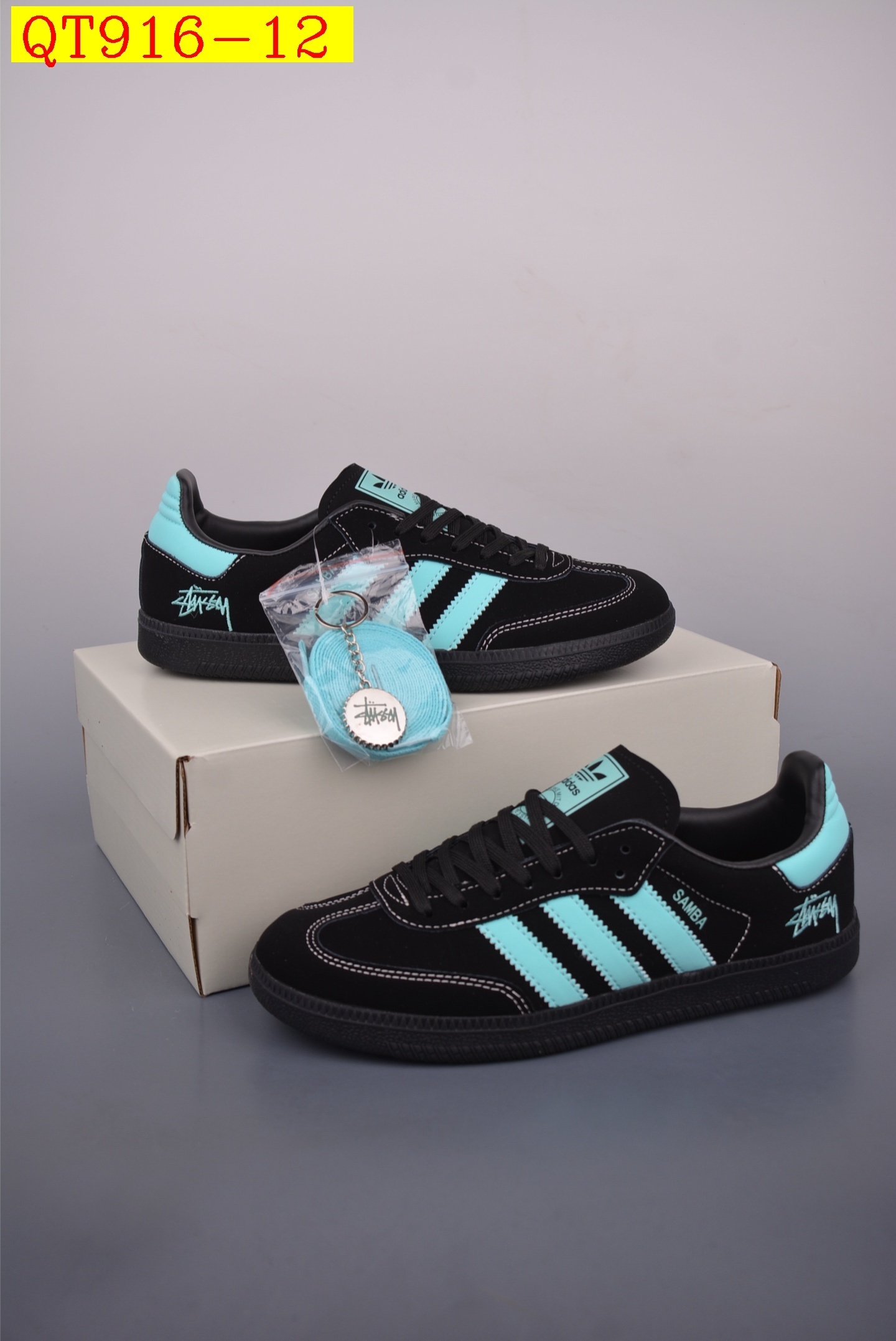 52$ Adidas Originals Samba OG Size 36-45 half 621870 QT916 gallery