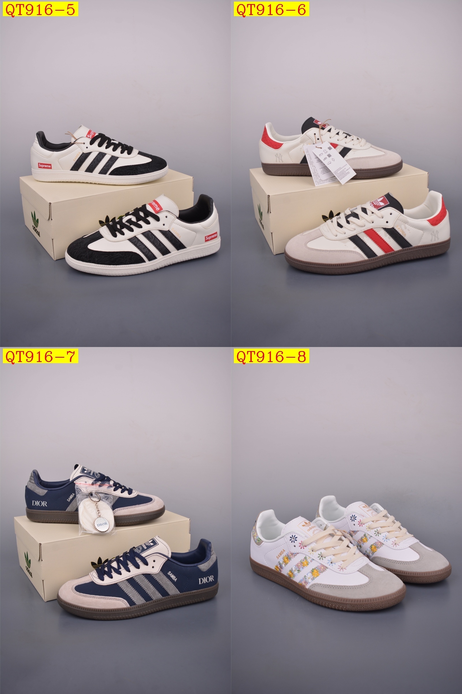52$ Adidas Originals Samba OG Size 36-45 half 621870 QT916 gallery