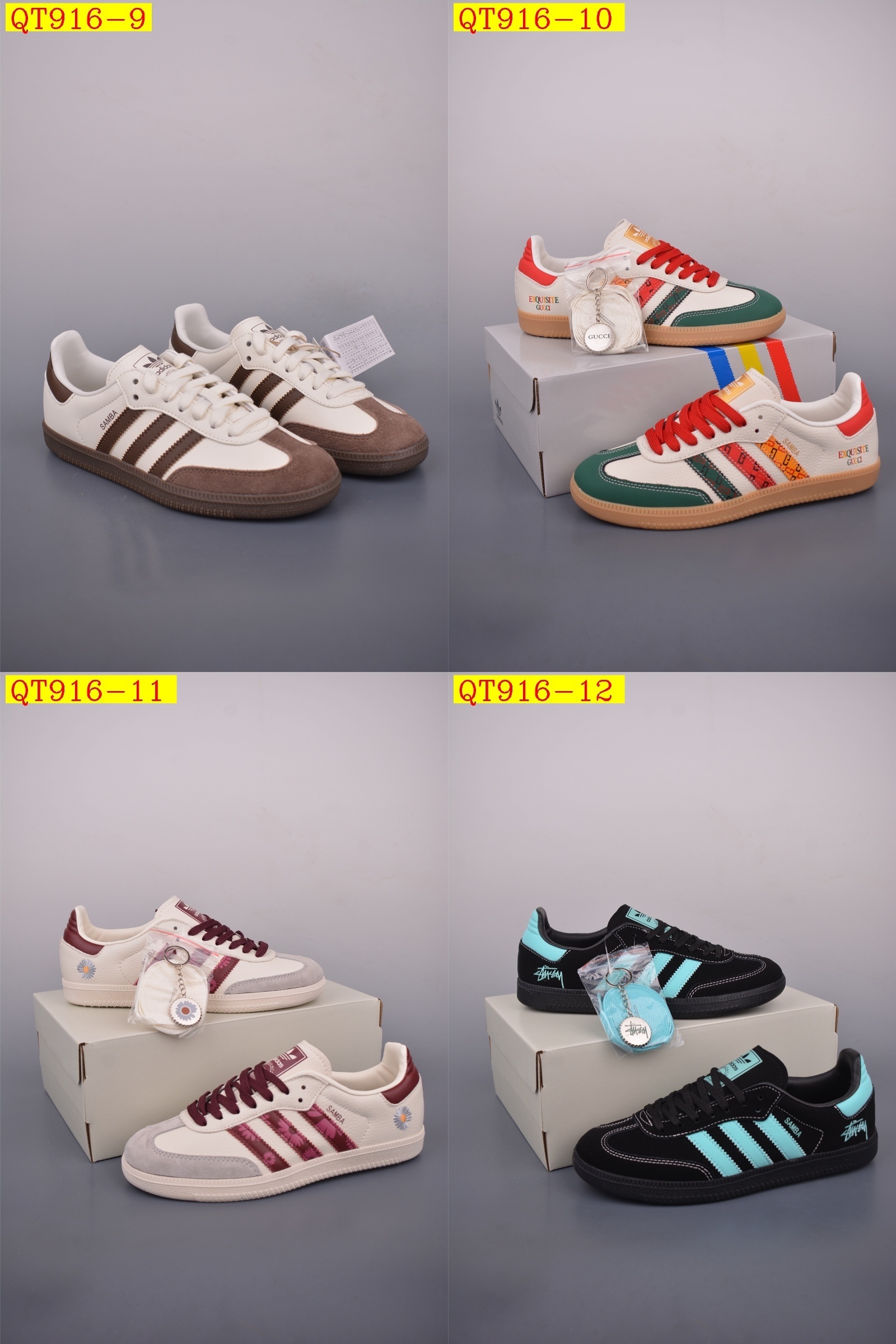 52$ Adidas Originals Samba OG Size 36-45 half 621870 QT916 gallery