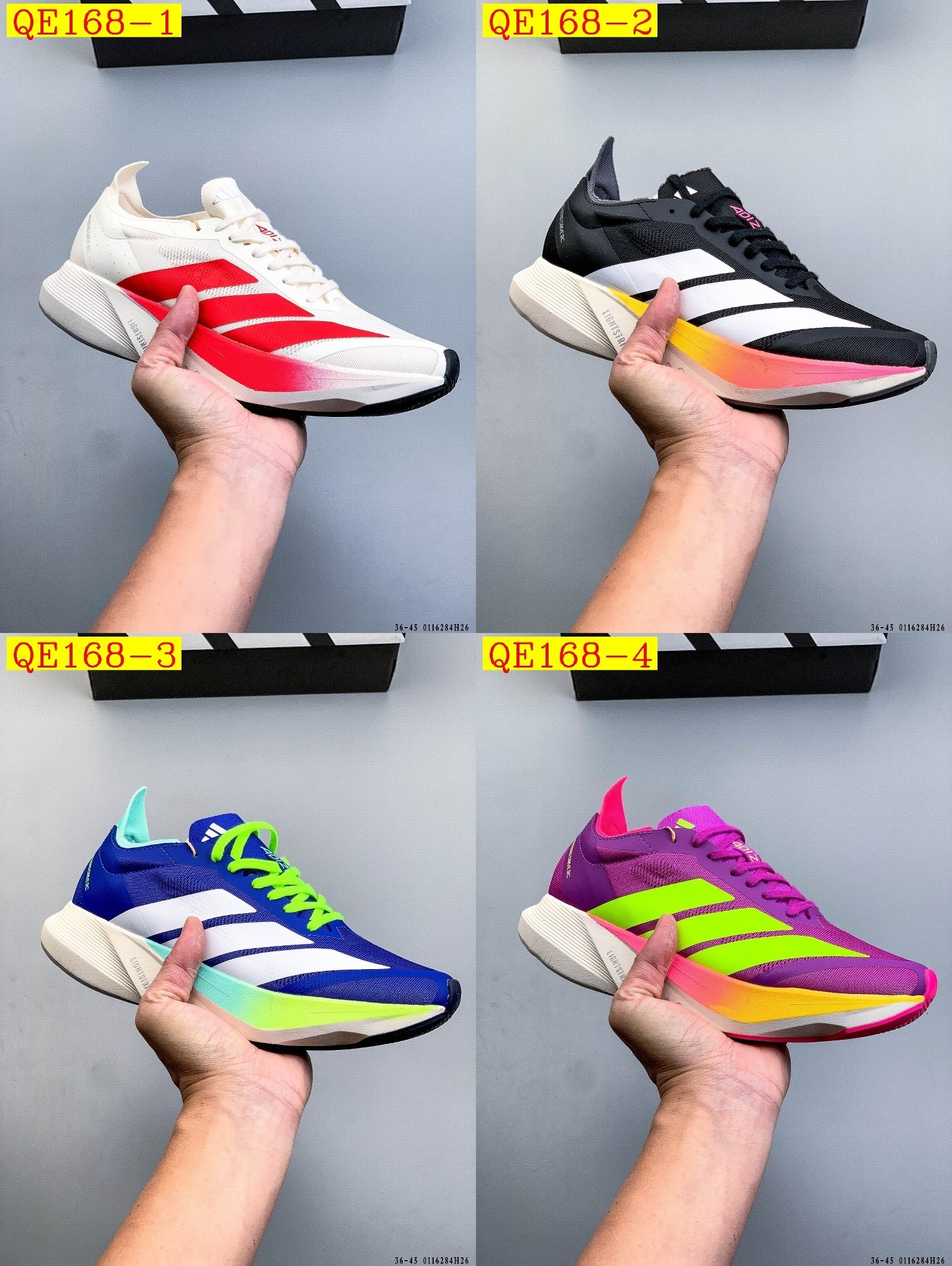 52$ Adizero drive rc size 36-45 620660 QE168 gallery
