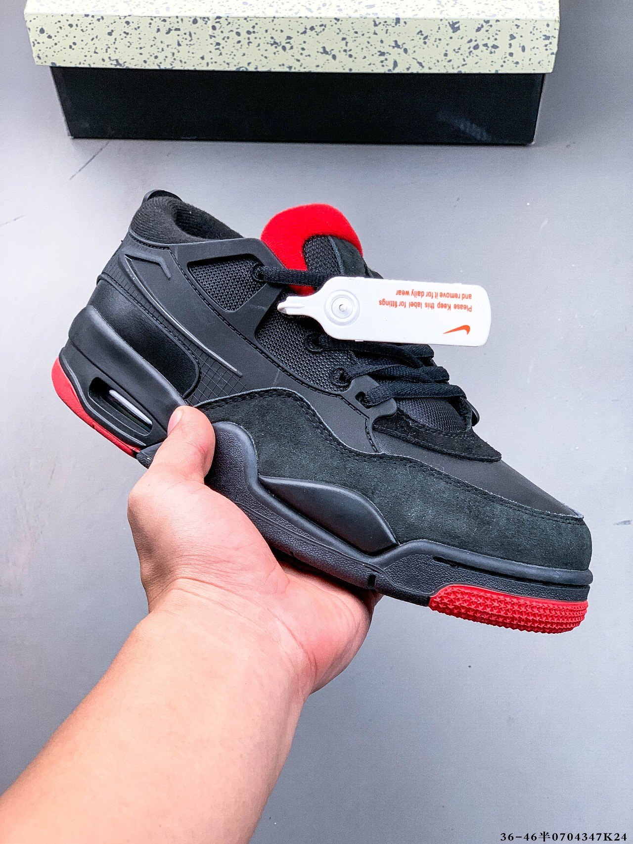 52$ Air Jordan 4 size 36-45 half 927420 QT160 gallery