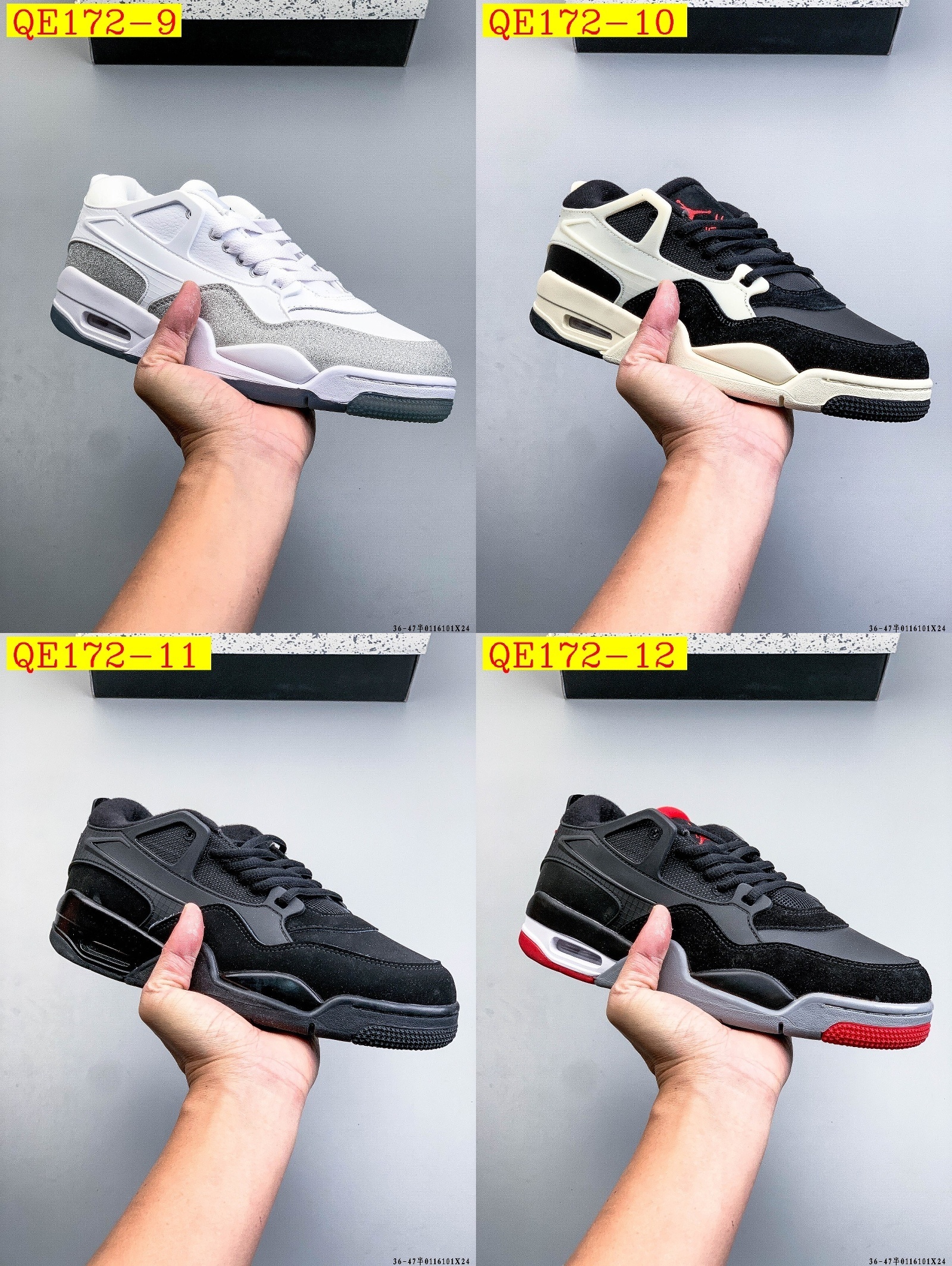 52$ Air Jordan AJ4 RM size 36-47 half 622470 QE172 gallery