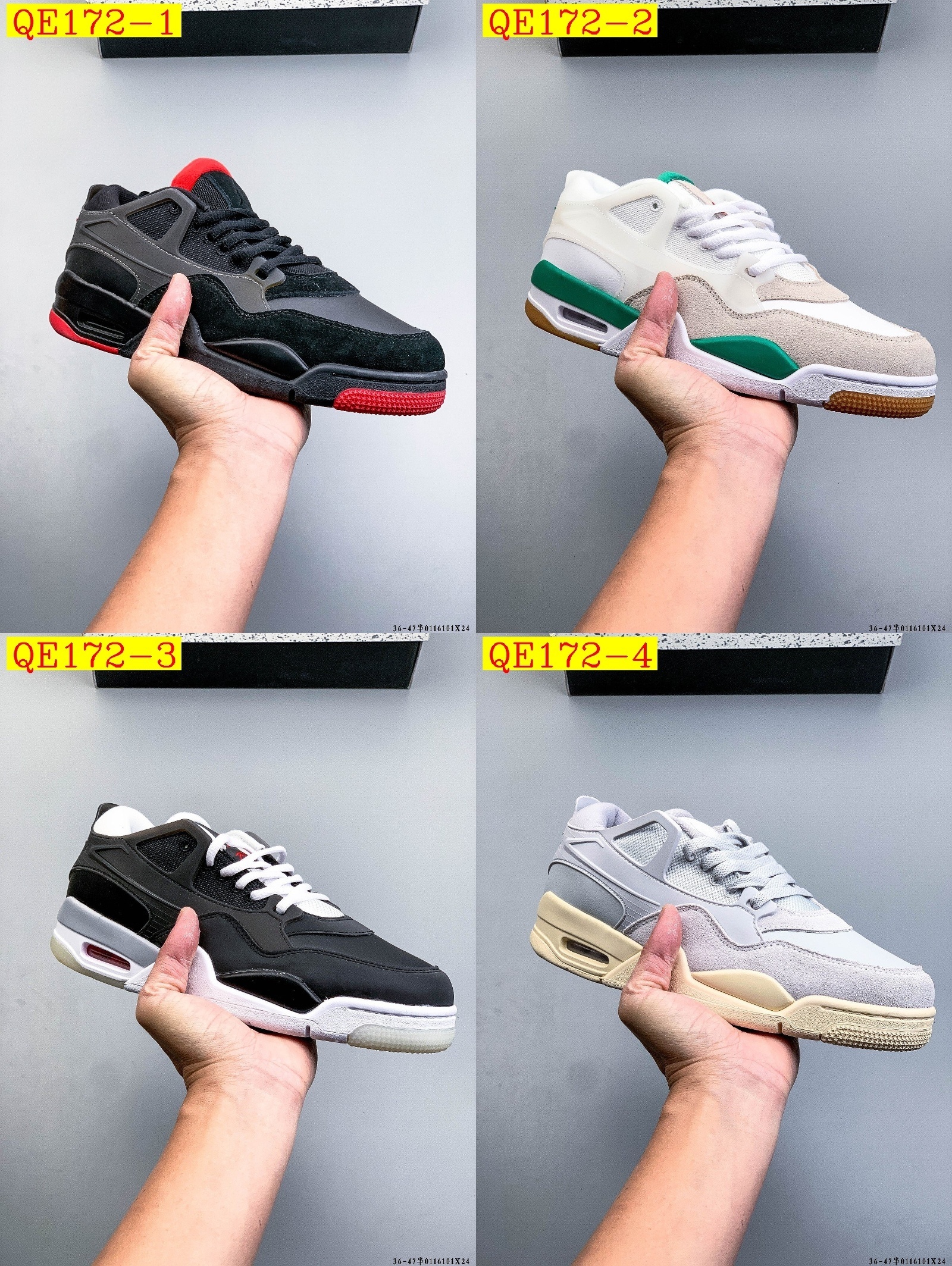 52$ Air Jordan AJ4 RM size 36-47 half 622470 QE172 gallery